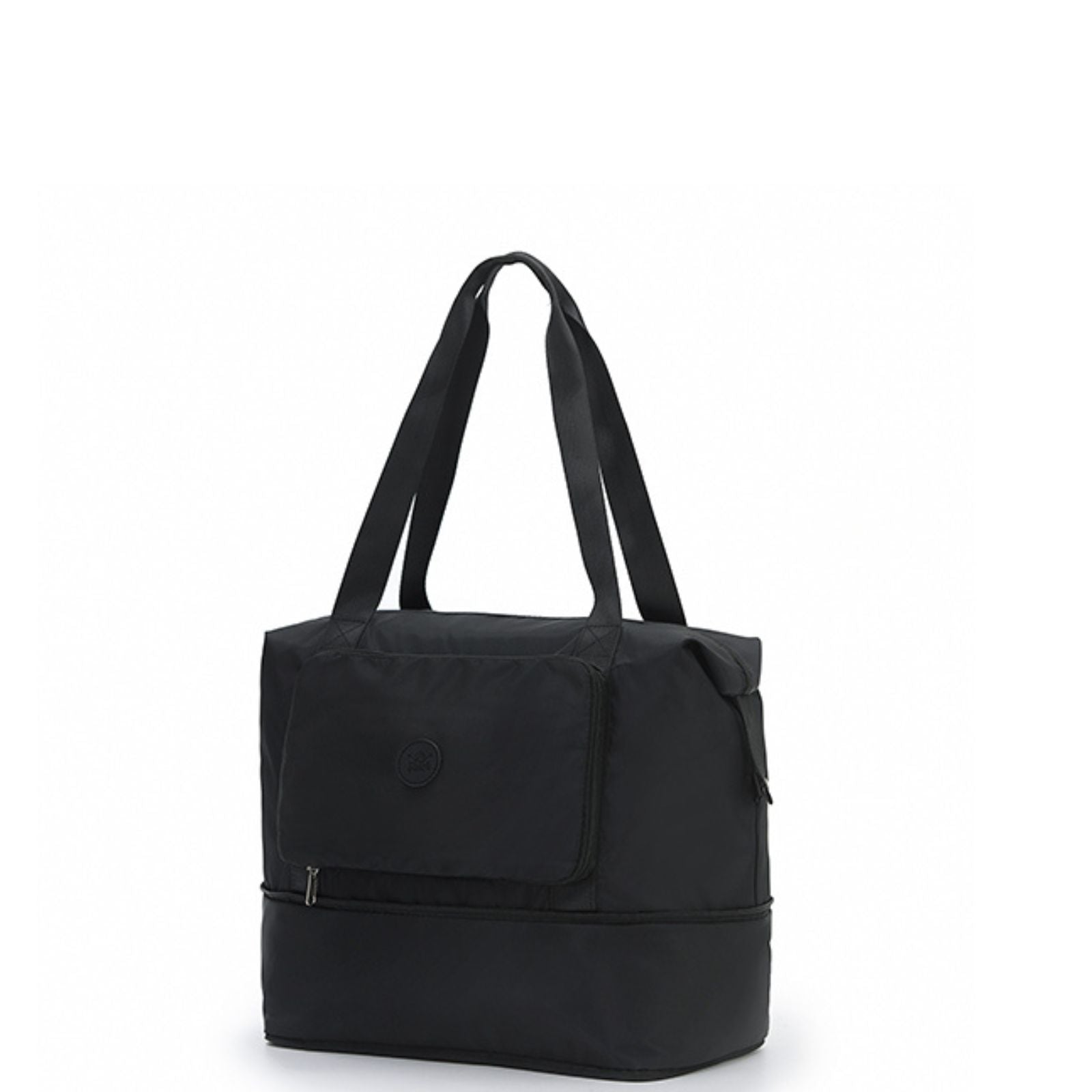Tosca Foldable & Expandable Travel Tote - Black