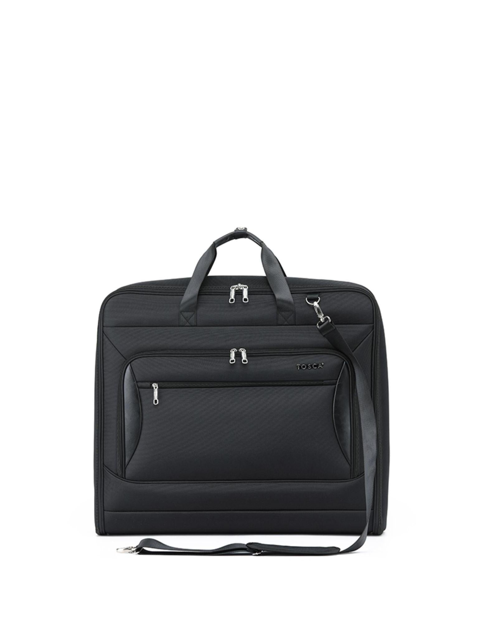 Tosca Garment Bag - Black Front Image 1