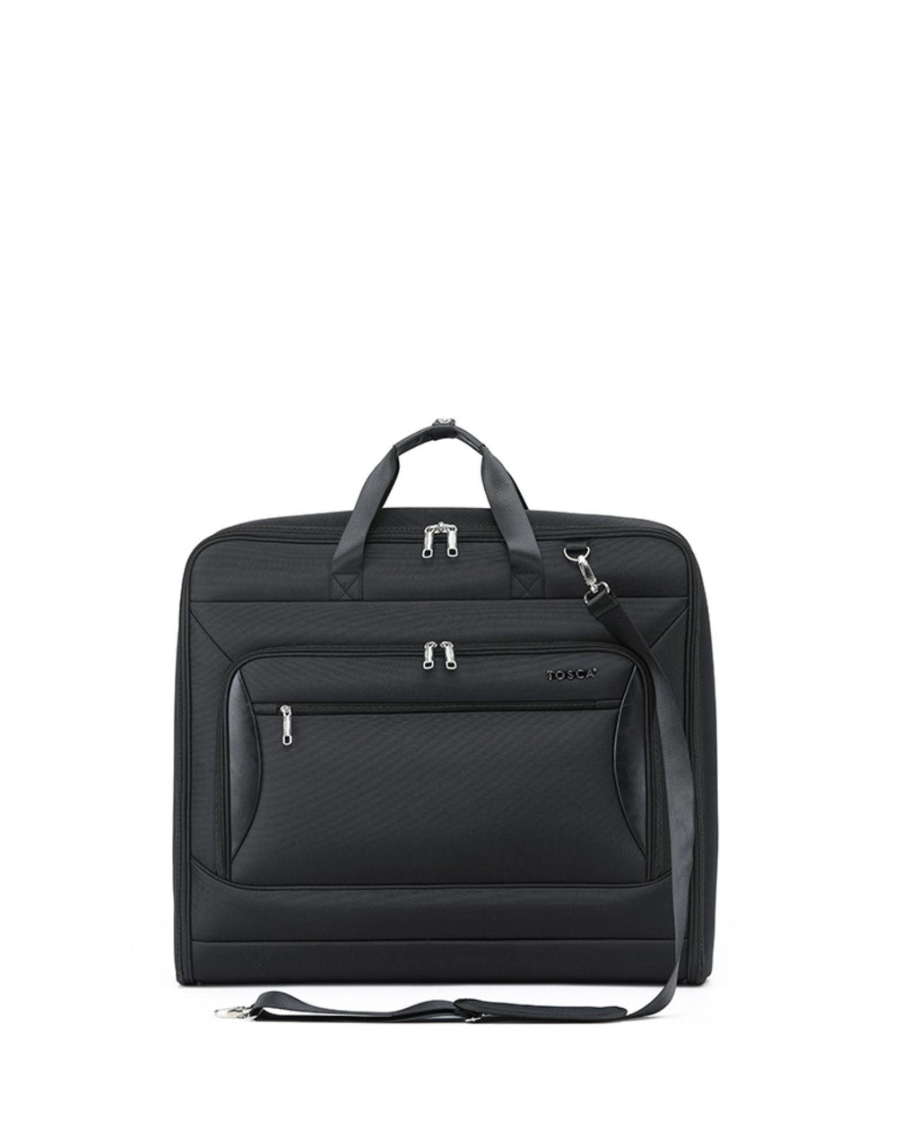 Tosca Garment Bag - Black Front Image 1