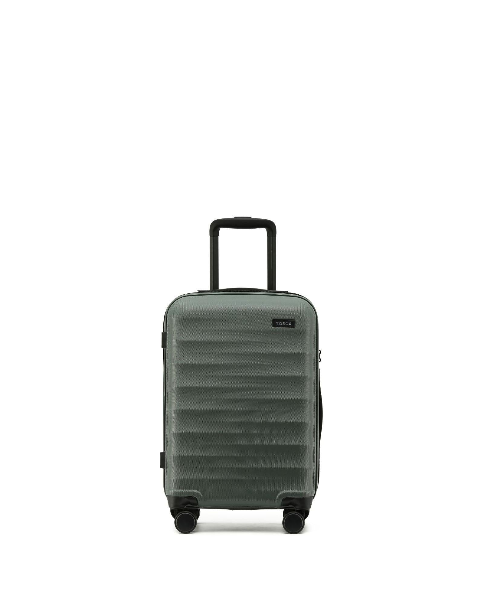 Tosca Interstellar 2.0 Expandable Hardside Carry-On Spinner Suitcase - 53cm - Moss Front Image 2