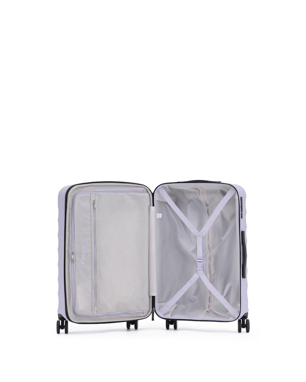 Tosca Interstellar 2.0 Expandable Hardside Carry-On Spinner Suitcase - 53cm - Lavender Image 6