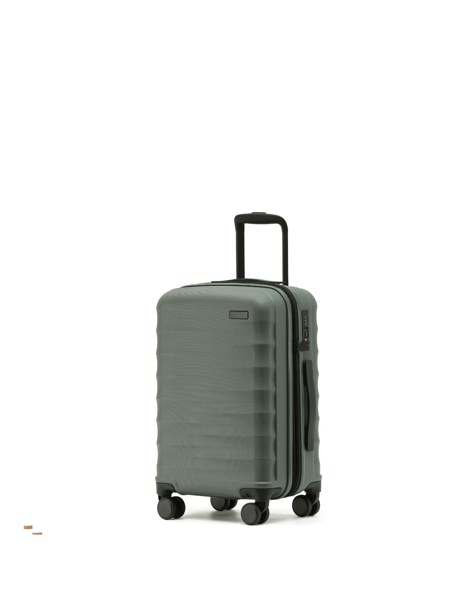 Tosca Interstellar 2.0 Expandable Hardside Carry-On Spinner Suitcase - 53cm - Moss Image 1
