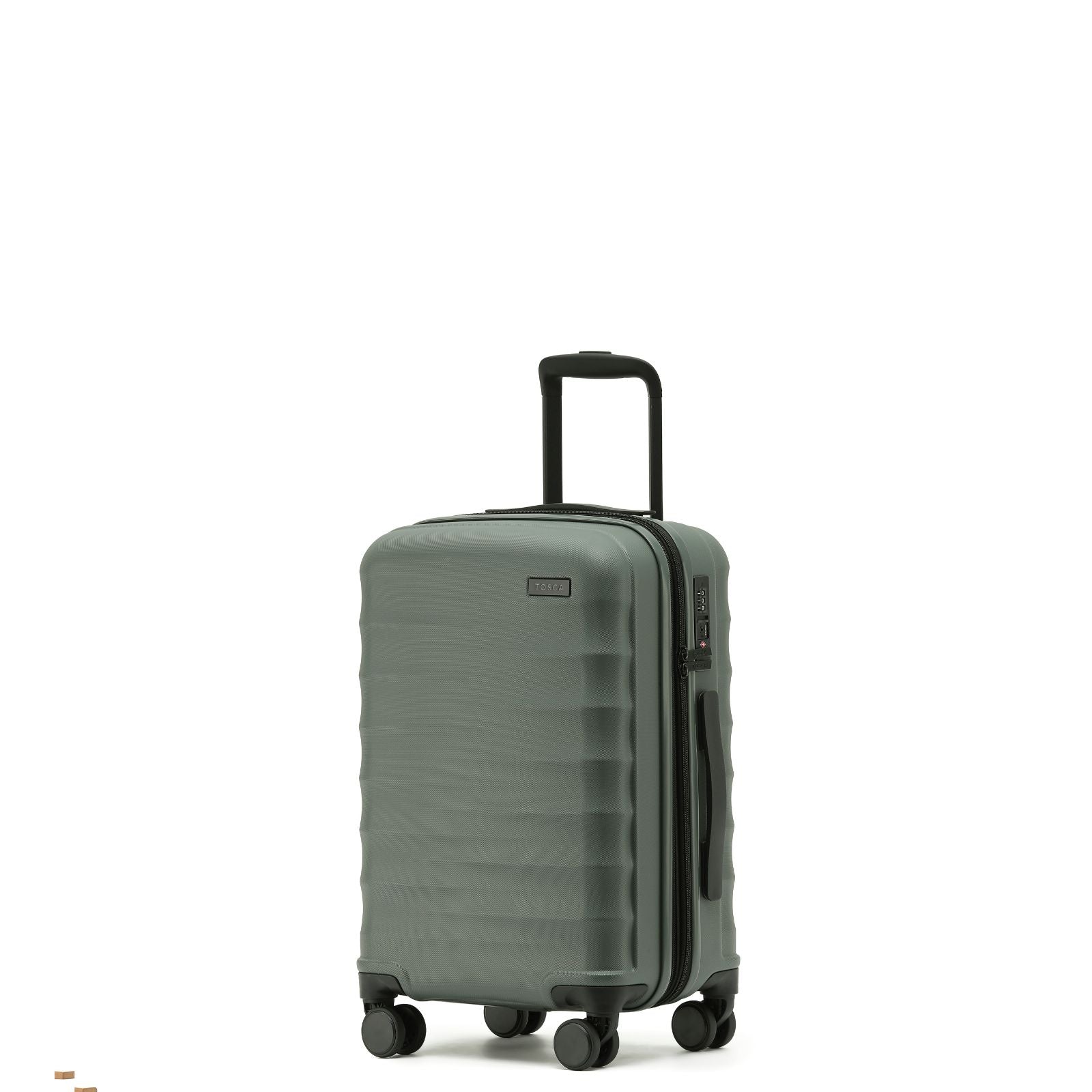Tosca Interstellar 2.0 Expandable Hardside Carry-On Spinner Suitcase - 53cm - Moss