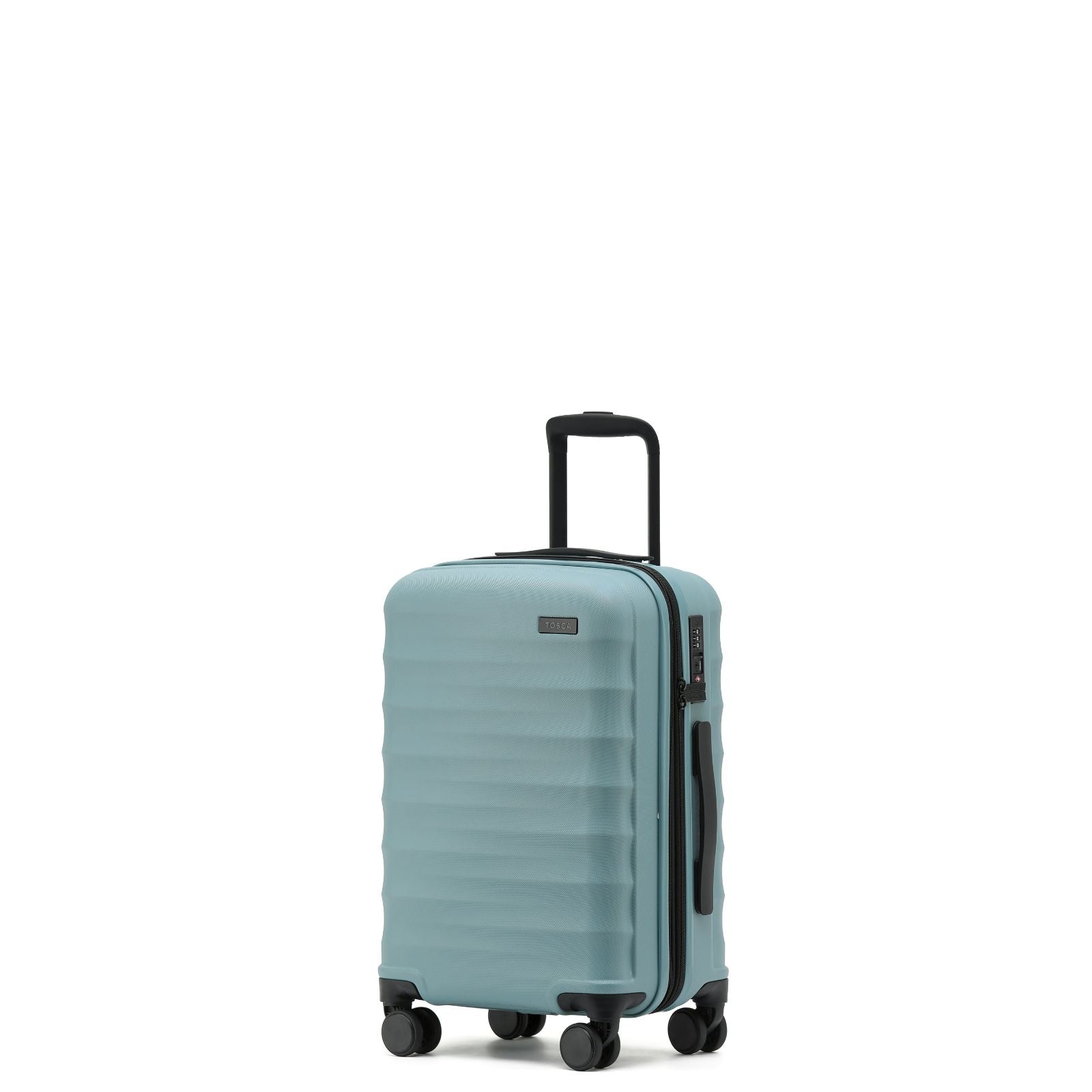 Tosca Interstellar 2.0 Expandable Hardside Carry-On Spinner Suitcase - 53cm - Ocean Blue