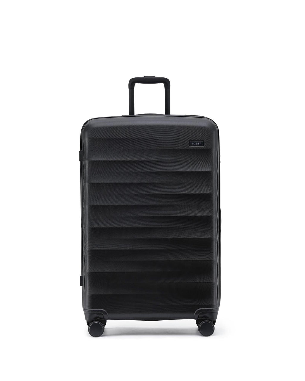 Tosca Interstellar 2.0 Expandable Hardside 3-Piece Spinner Luggage Set - Black Front Image 6