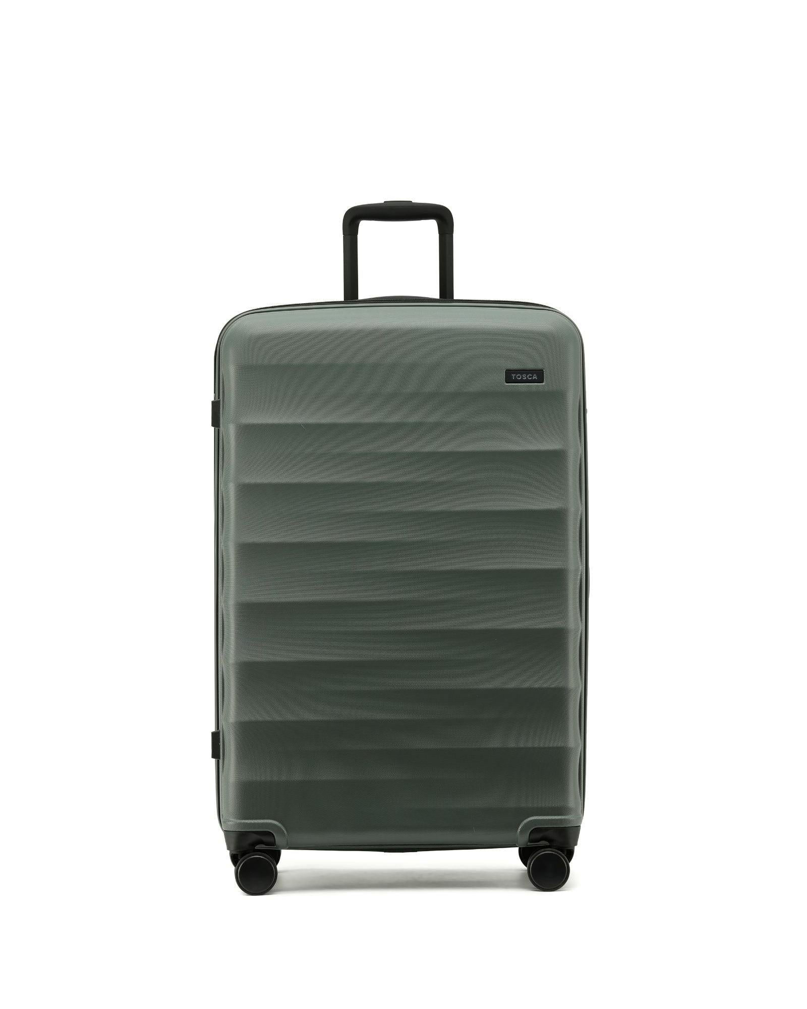 Tosca Interstellar 2.0 Expandable Hardside Large Spinner Suitcase - 79cm - Moss Front Image 2
