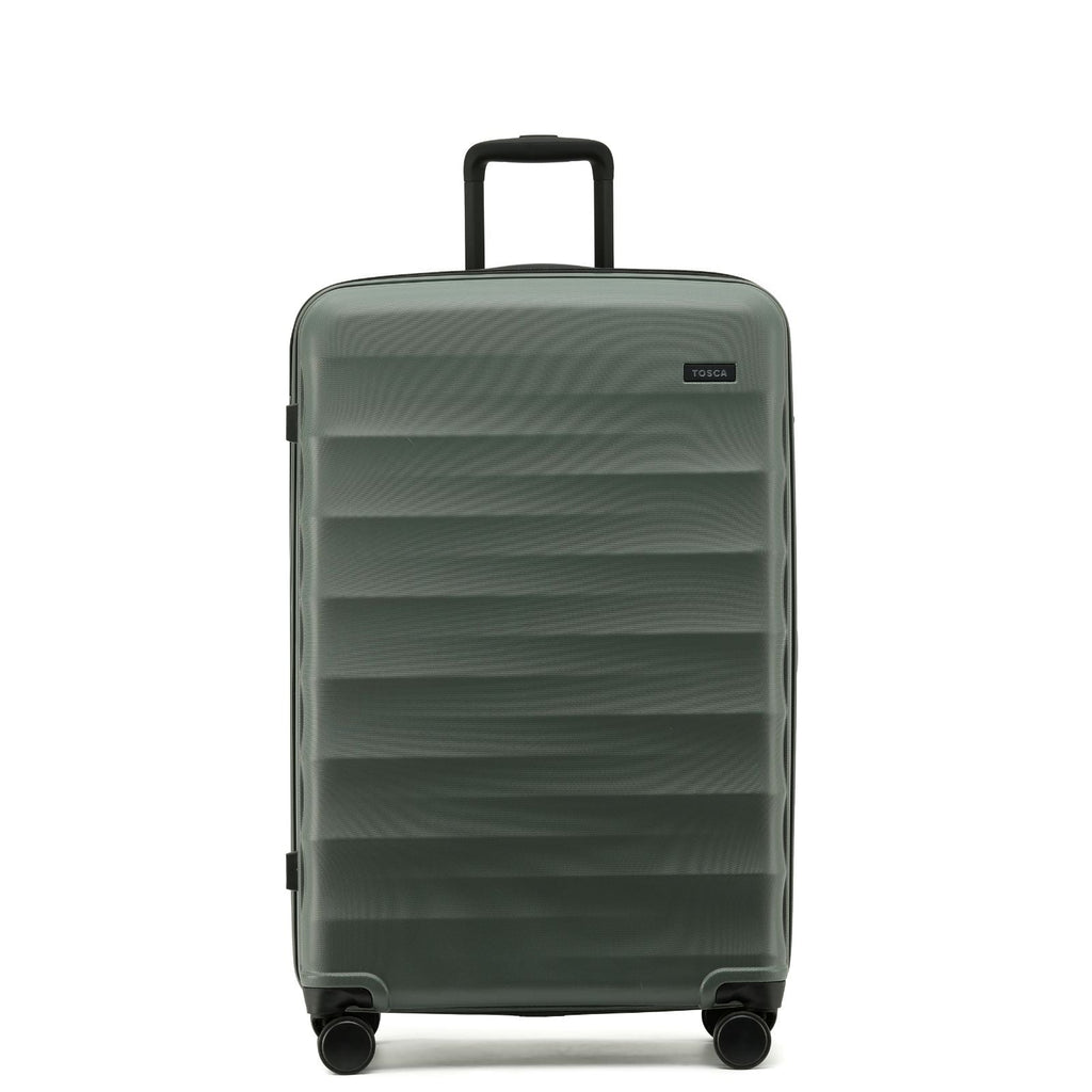 Tosca Interstellar 2.0 Expandable Hardside Large Spinner Suitcase - 79cm - Moss