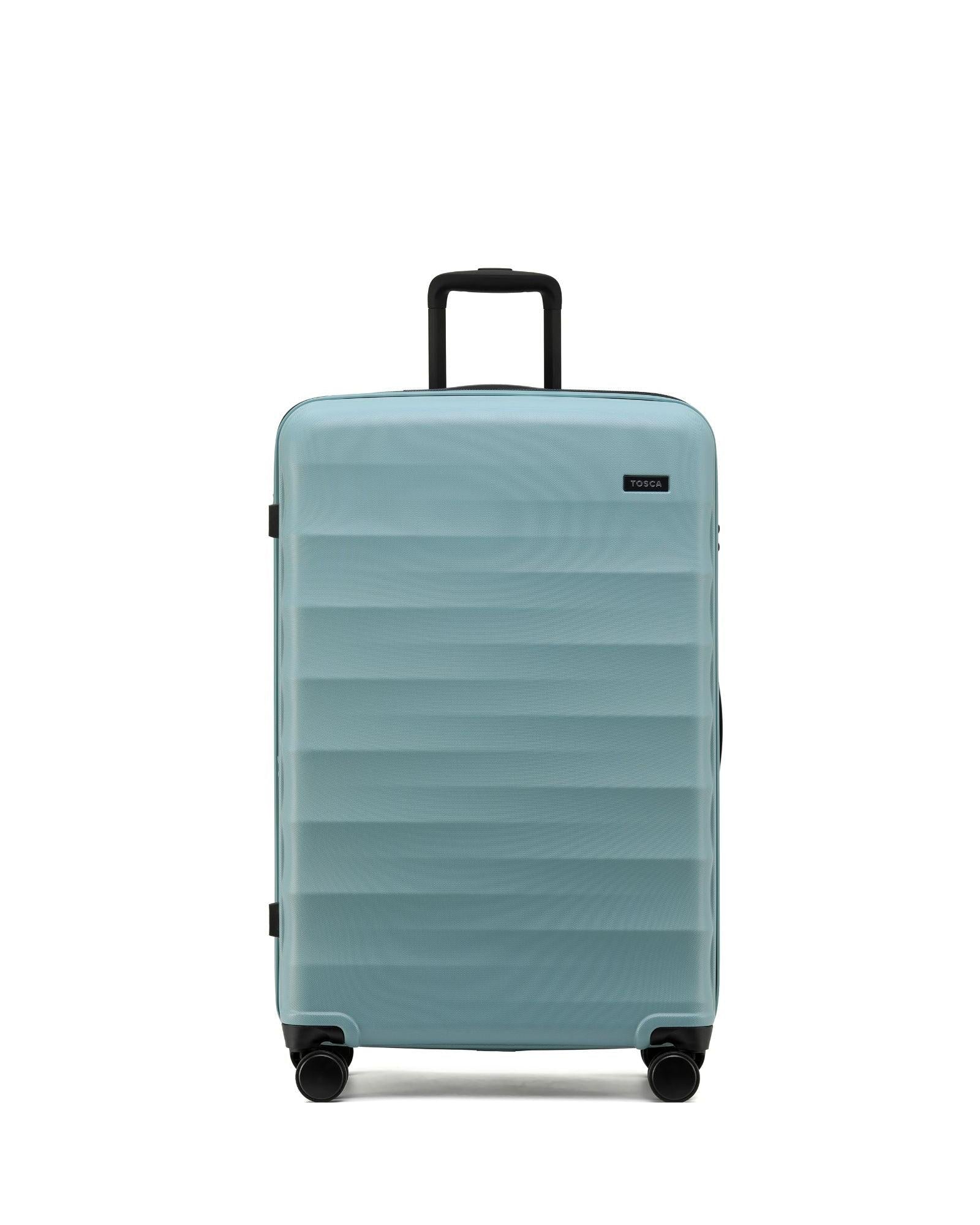 Tosca Interstellar 2.0 Expandable Hardside Large Spinner Suitcase - 79cm - Ocean Blue Front Image 2