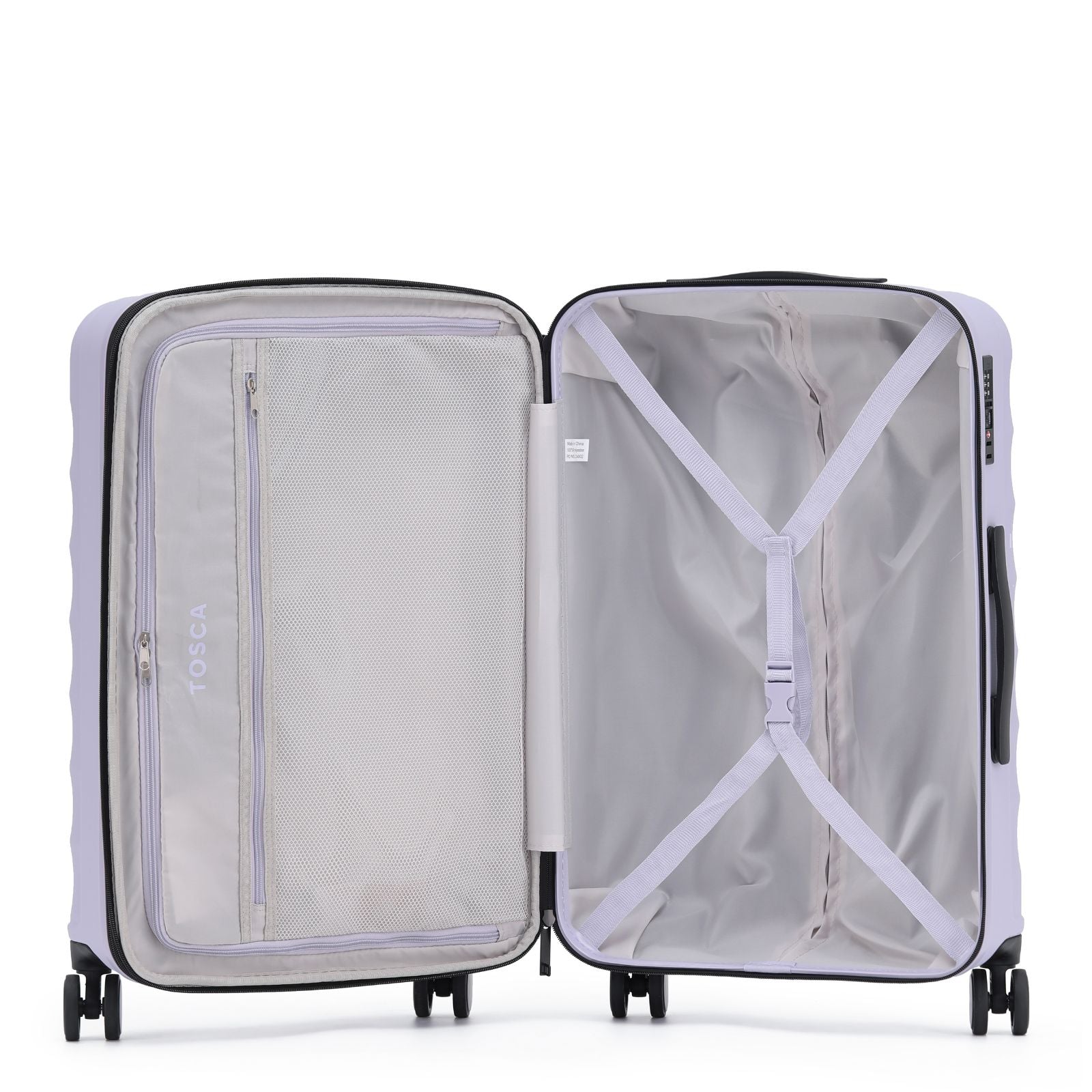 Tosca Interstellar 2.0 Expandable Hardside Large Spinner Suitcase - 79cm - Lavender