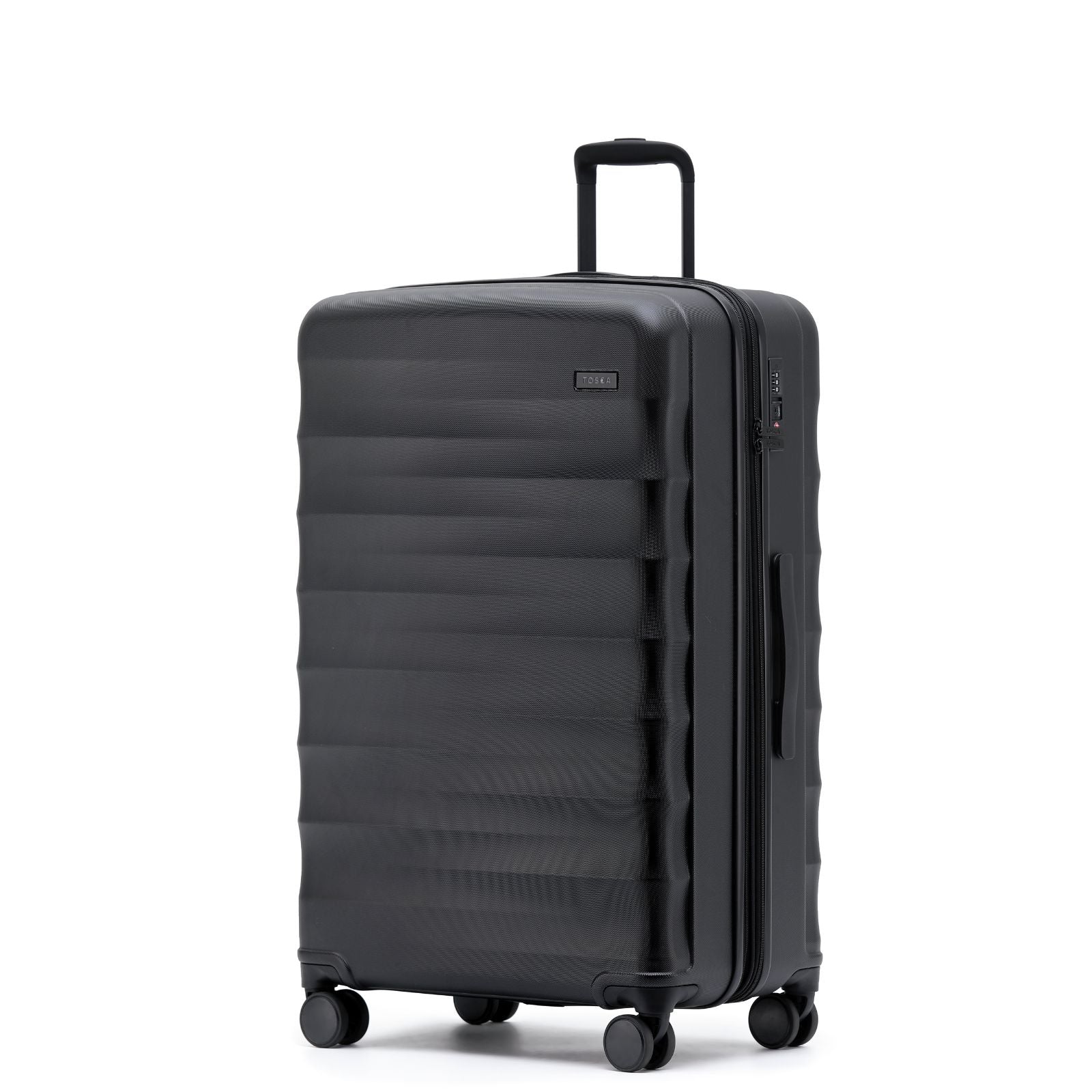 Tosca Interstellar 2.0 Expandable Hardside Large Spinner Suitcase - 79cm - Black