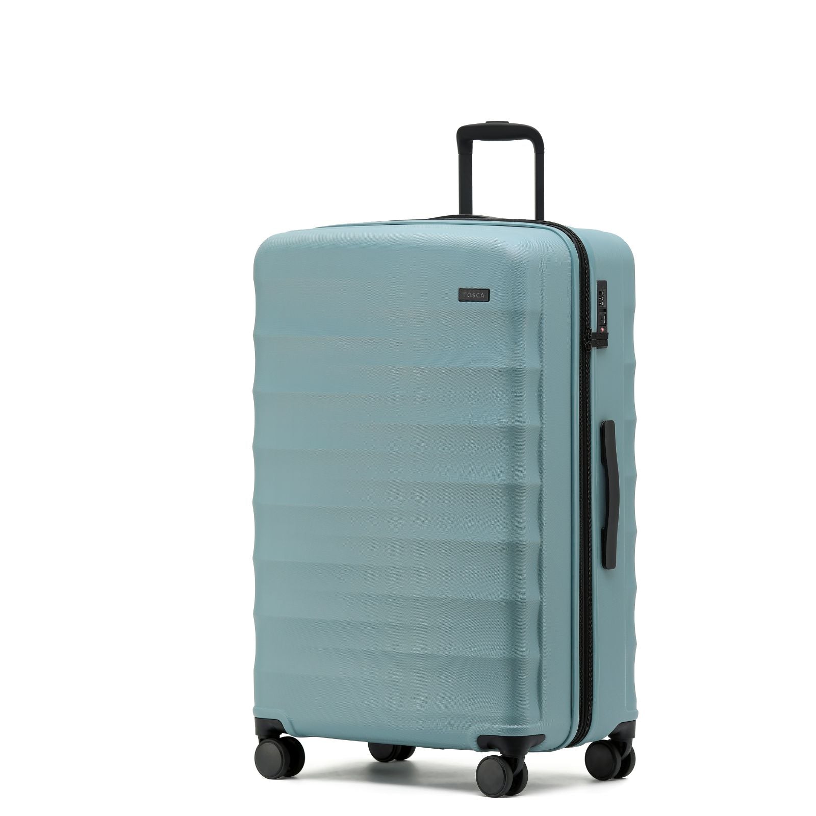 Tosca Interstellar 2.0 Expandable Hardside Large Spinner Suitcase - 79cm - Ocean Blue