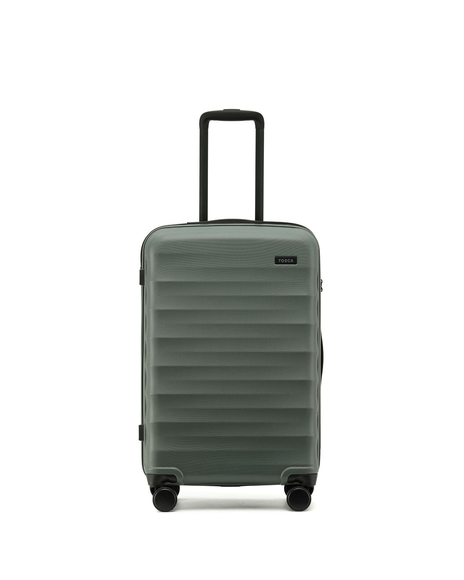 Tosca Interstellar 2.0 Expandable Hardside Medium Spinner Suitcase - 67cm - Moss Front Image 2