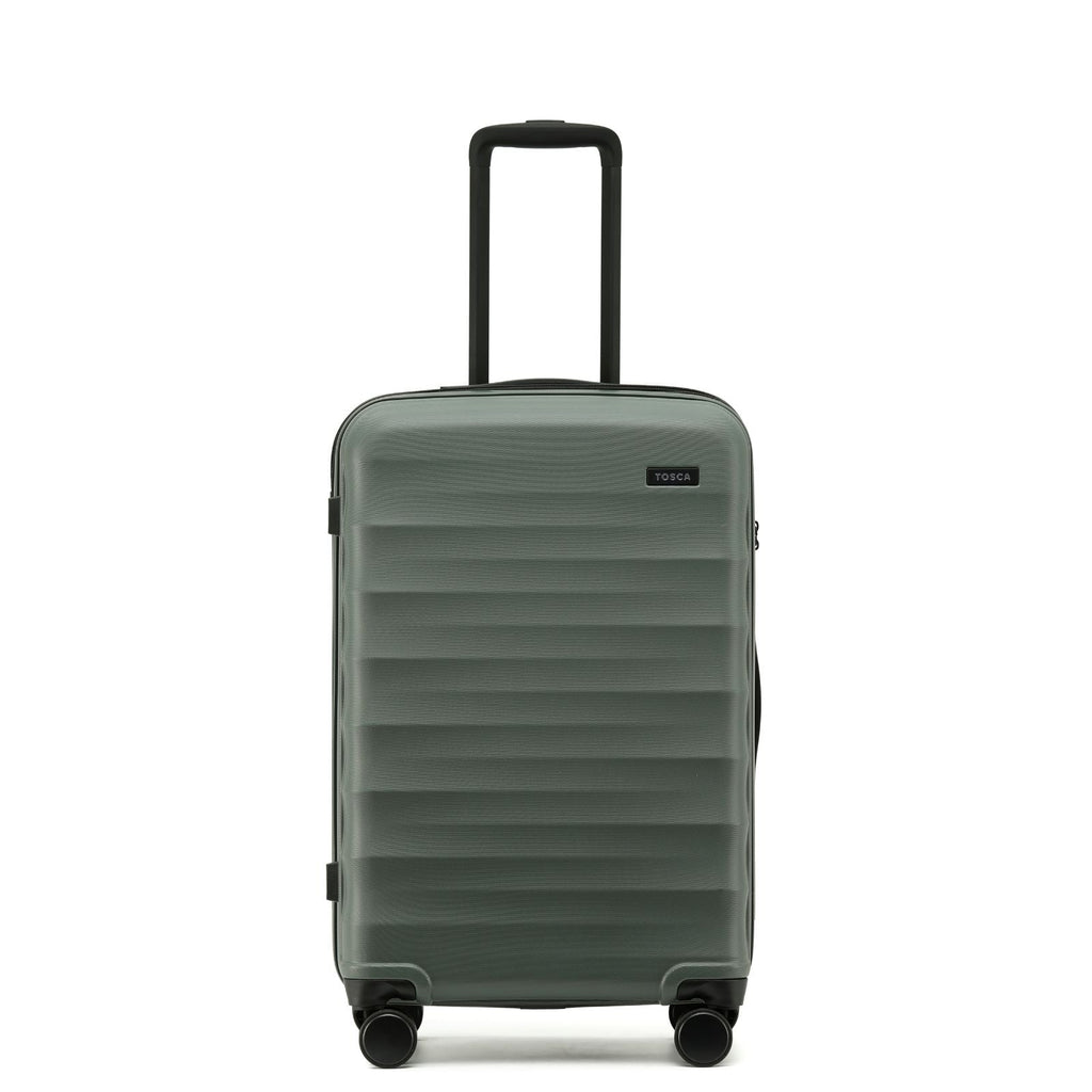 Tosca Interstellar 2.0 Expandable Hardside Medium Spinner Suitcase - 67cm - Moss