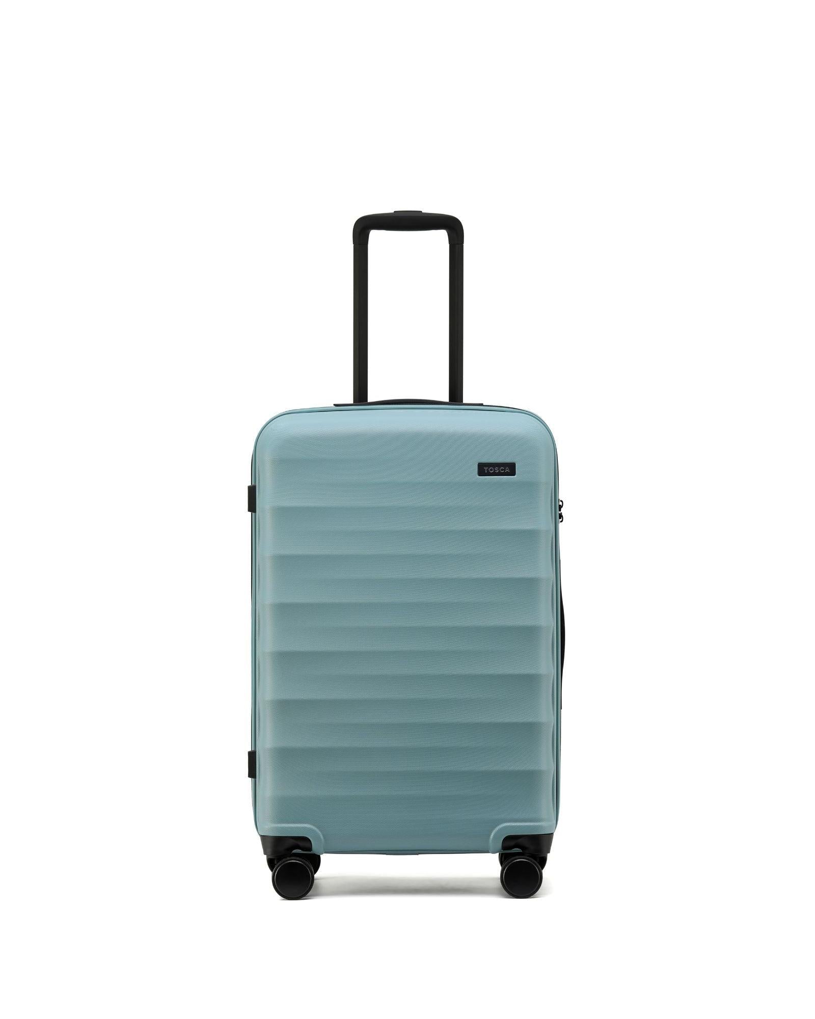 Tosca Interstellar 2.0 Expandable Hardside 3-Piece Spinner Luggage Set - Ocean Blue Front Image 8