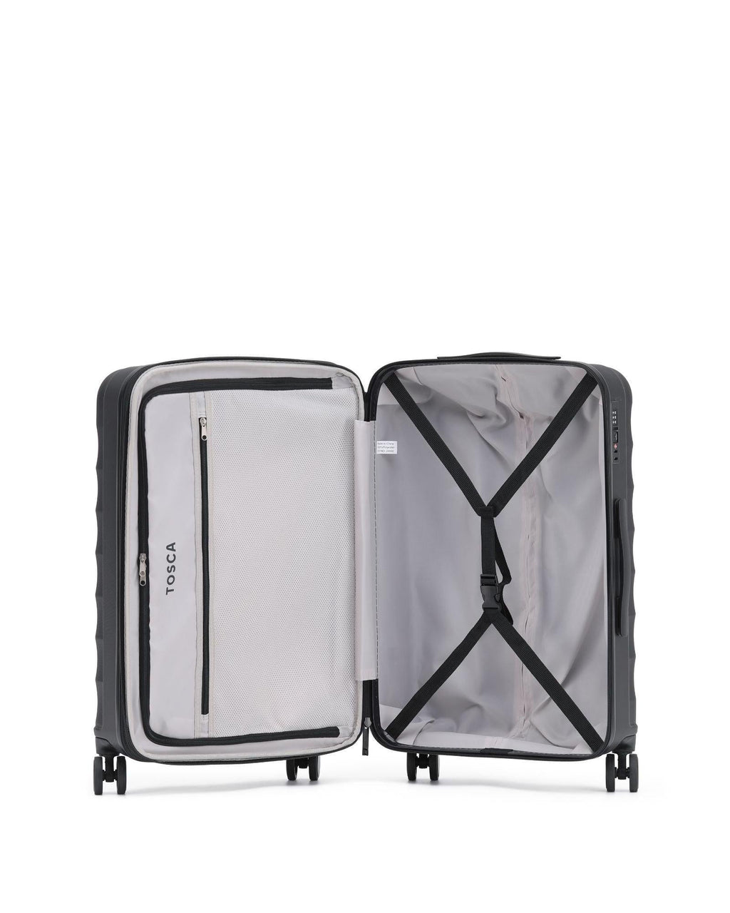Tosca Interstellar 2.0 Expandable Hardside Medium Spinner Suitcase - 67cm - Black Image 3
