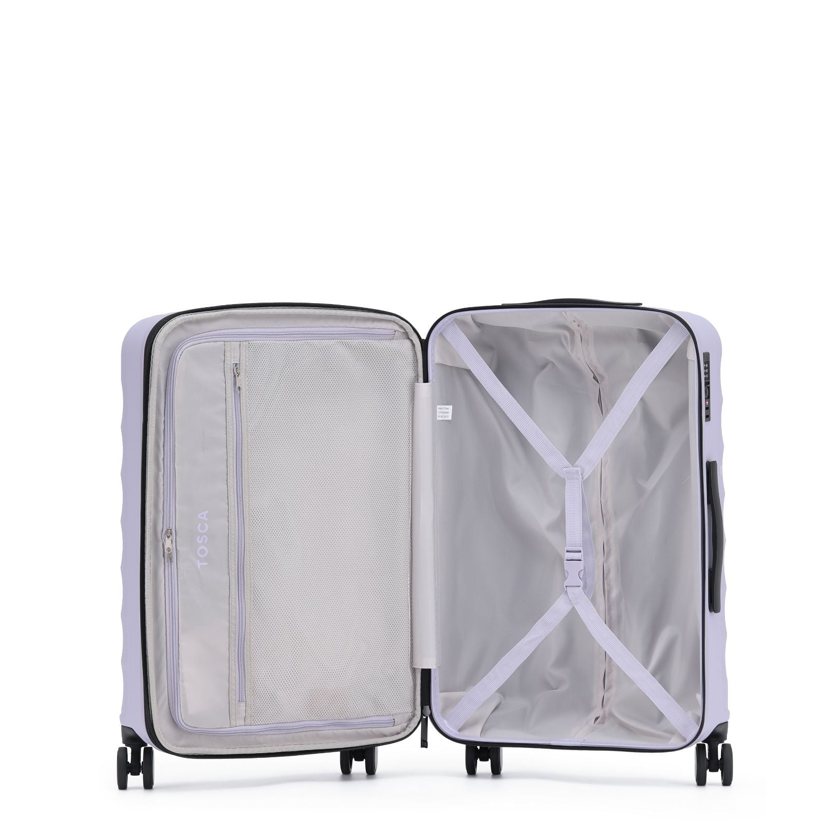 Tosca Interstellar 2.0 Expandable Hardside 3-Piece Spinner Luggage Set - Lavender