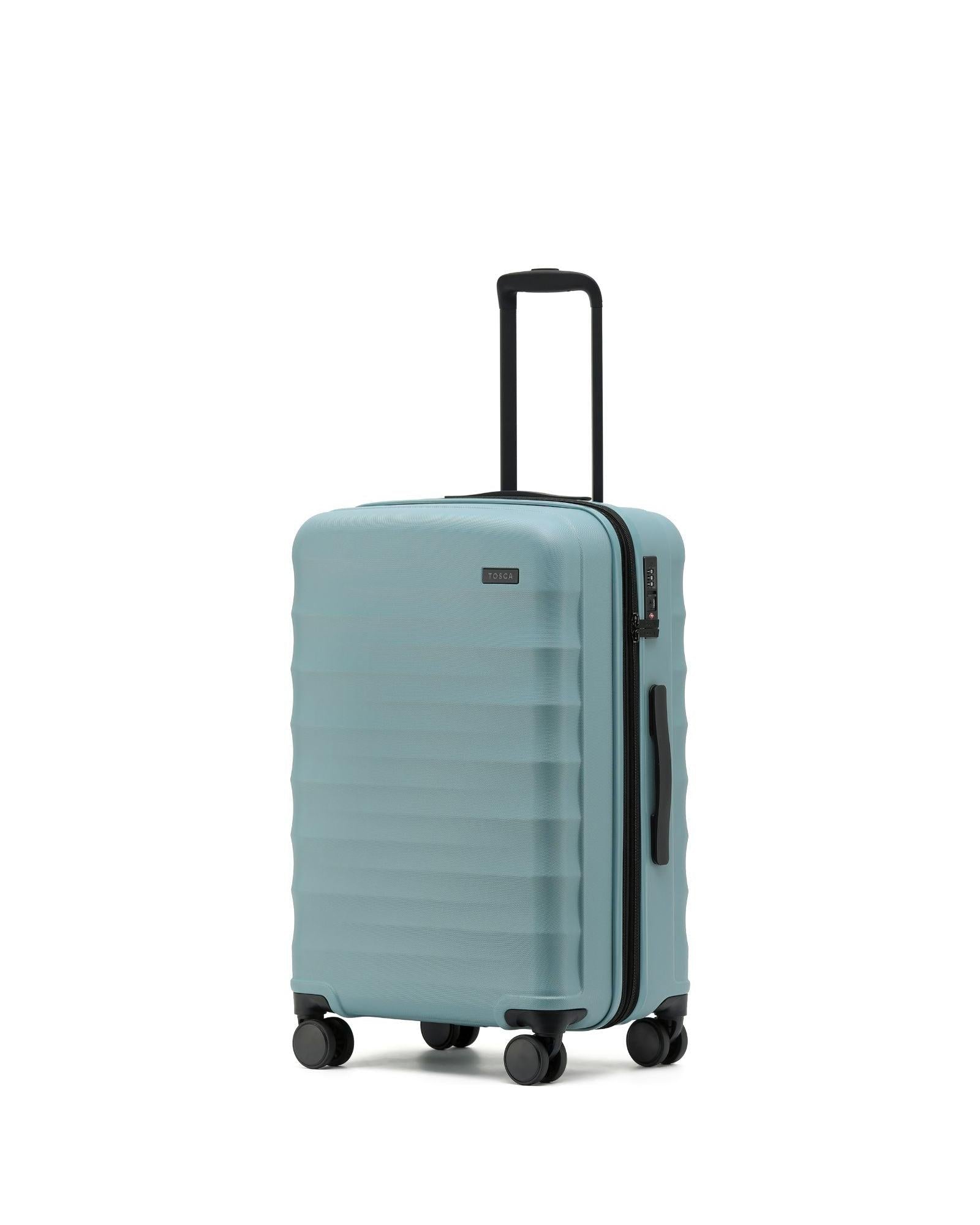 Tosca Interstellar 2.0 Expandable Hardside Medium Spinner Suitcase - 67cm - Ocean Blue Image 1