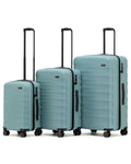 Tosca Interstellar 2.0 Expandable Hardside 3-Piece Spinner Luggage Set - Ocean Blue Front Image 1