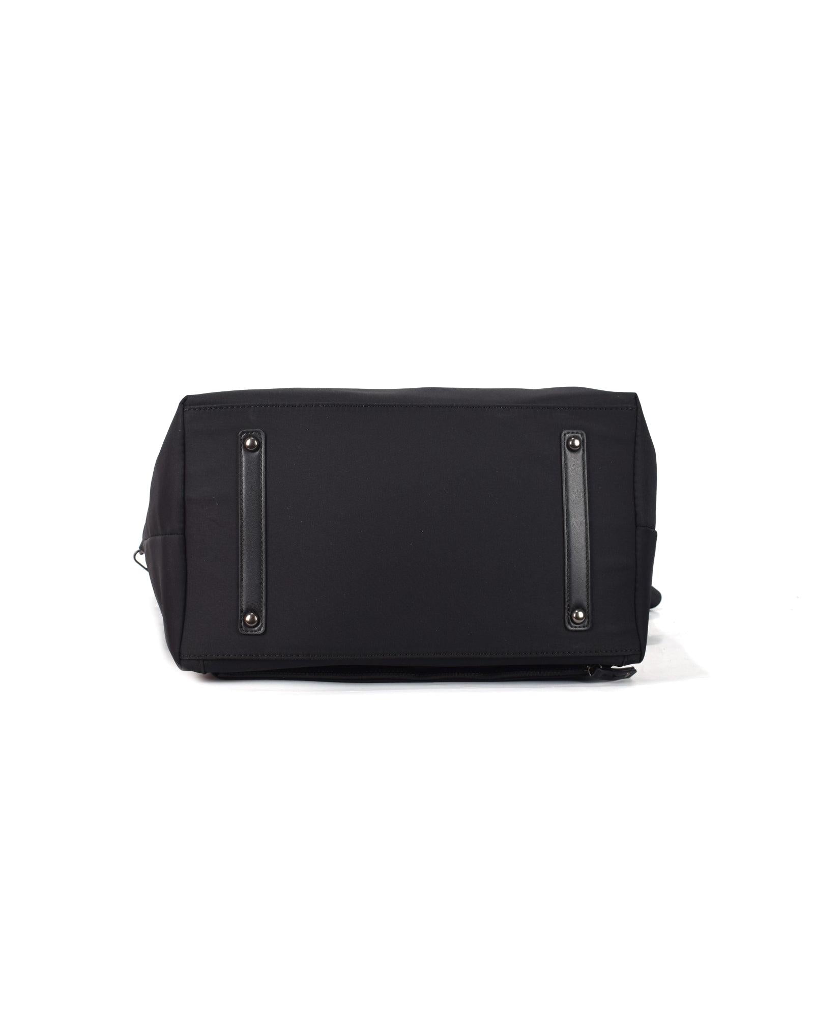 Tosca Metro Large Travel Tote Bag - Black Nylon Image 5