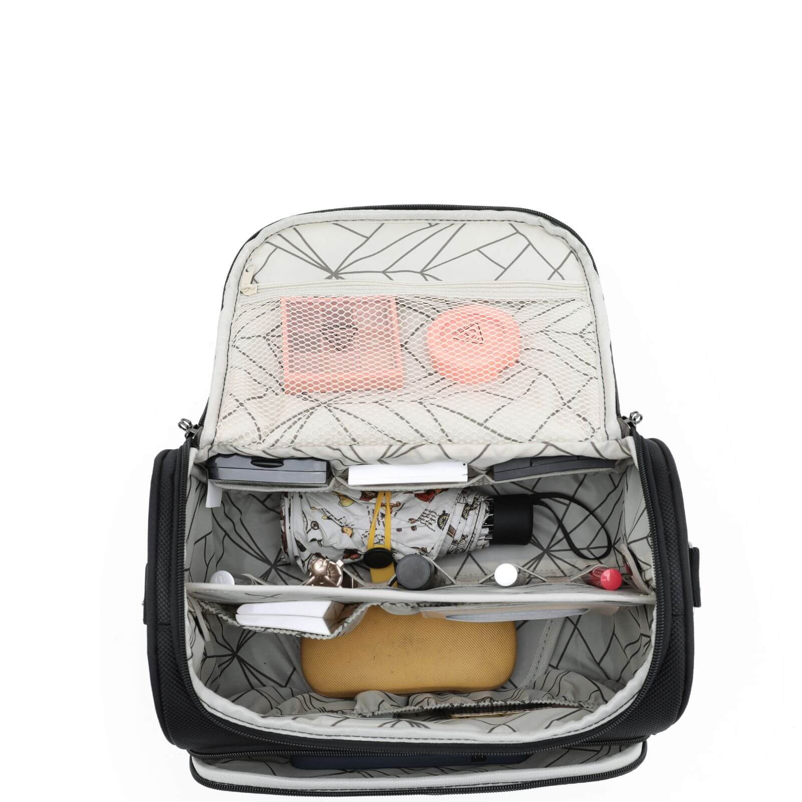 Tosca Gold Oakmont Carry-On Beauty Case - 14L - Black