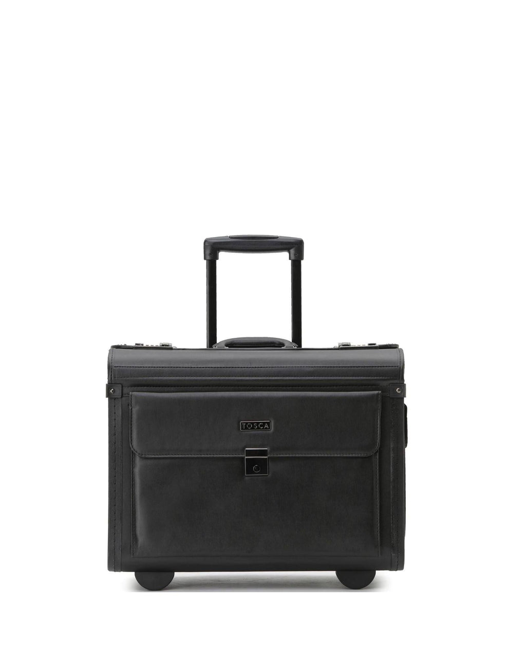Tosca Hardside Pilot Case - Black Front Image 2