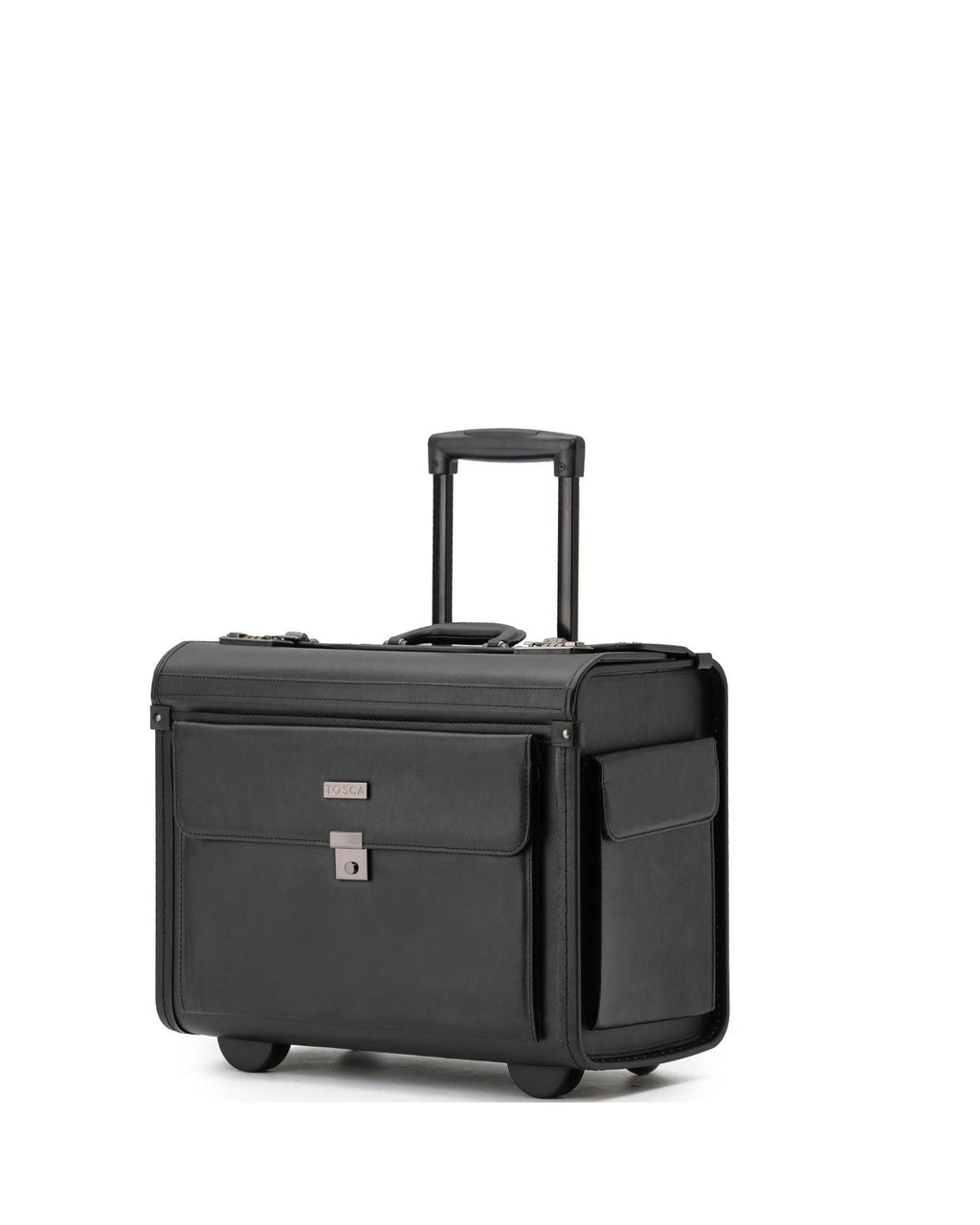 Tosca Hardside Pilot Case - Black Front Left Image 1