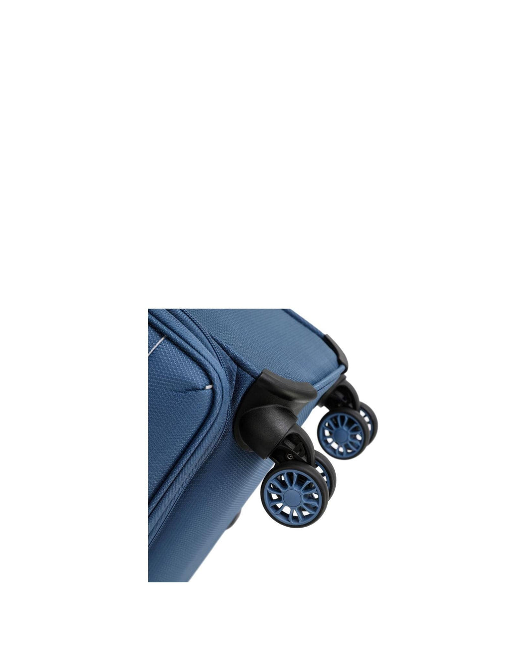 Tosca So Lite Expandable Softside Carry-On Spinner Suitcase - 54cm - Blue Image 8