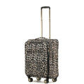 Tosca So Lite Expandable Softside Carry-On Spinner Suitcase - 54cm - Leopard Front Left Image 1