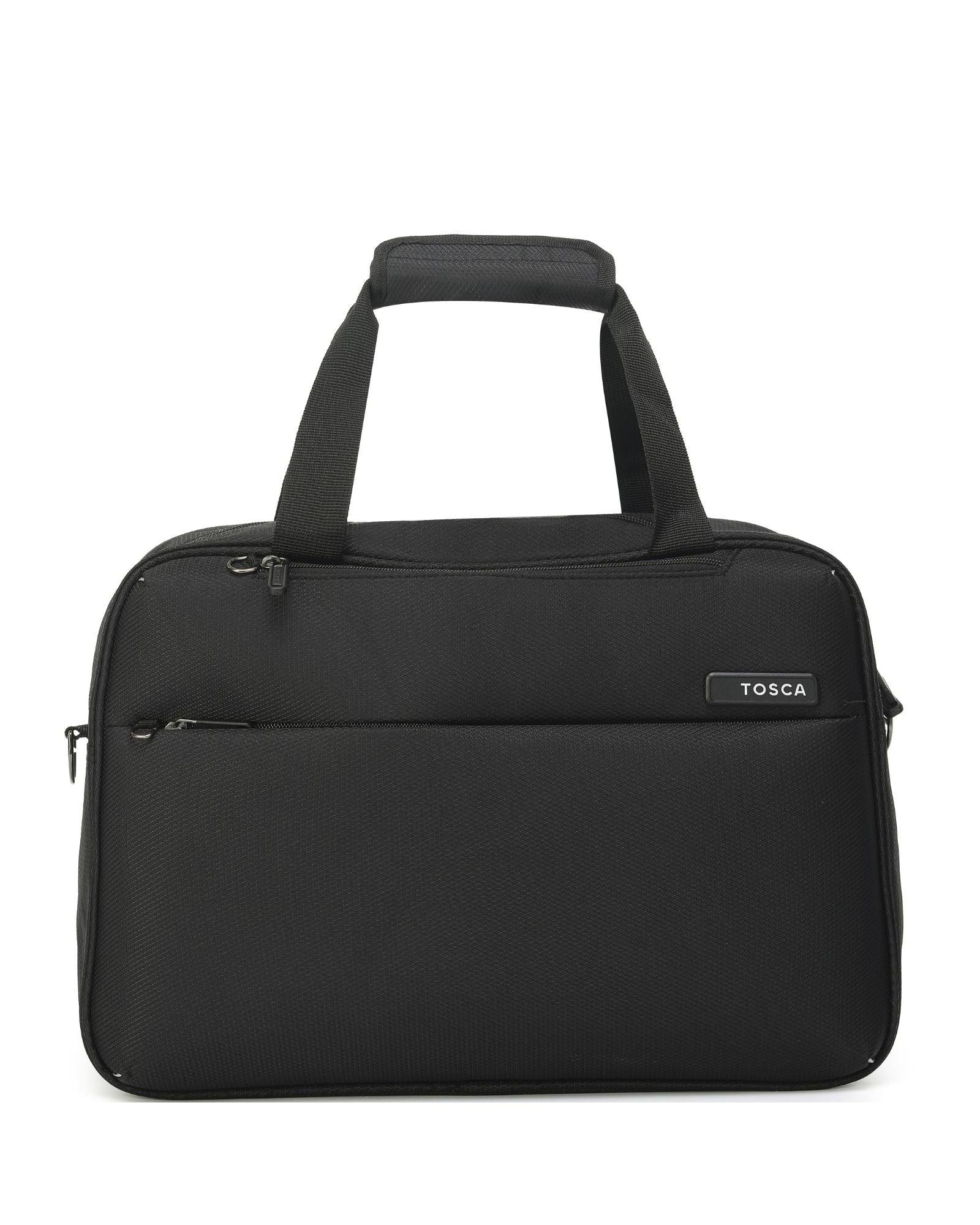 Tosca So Lite Carry-On Tote Bag - Black Front Image 1