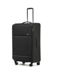 Tosca So Lite Expandable Softside Large Spinner Suitcase - 79cm - Black Front Left Image 1