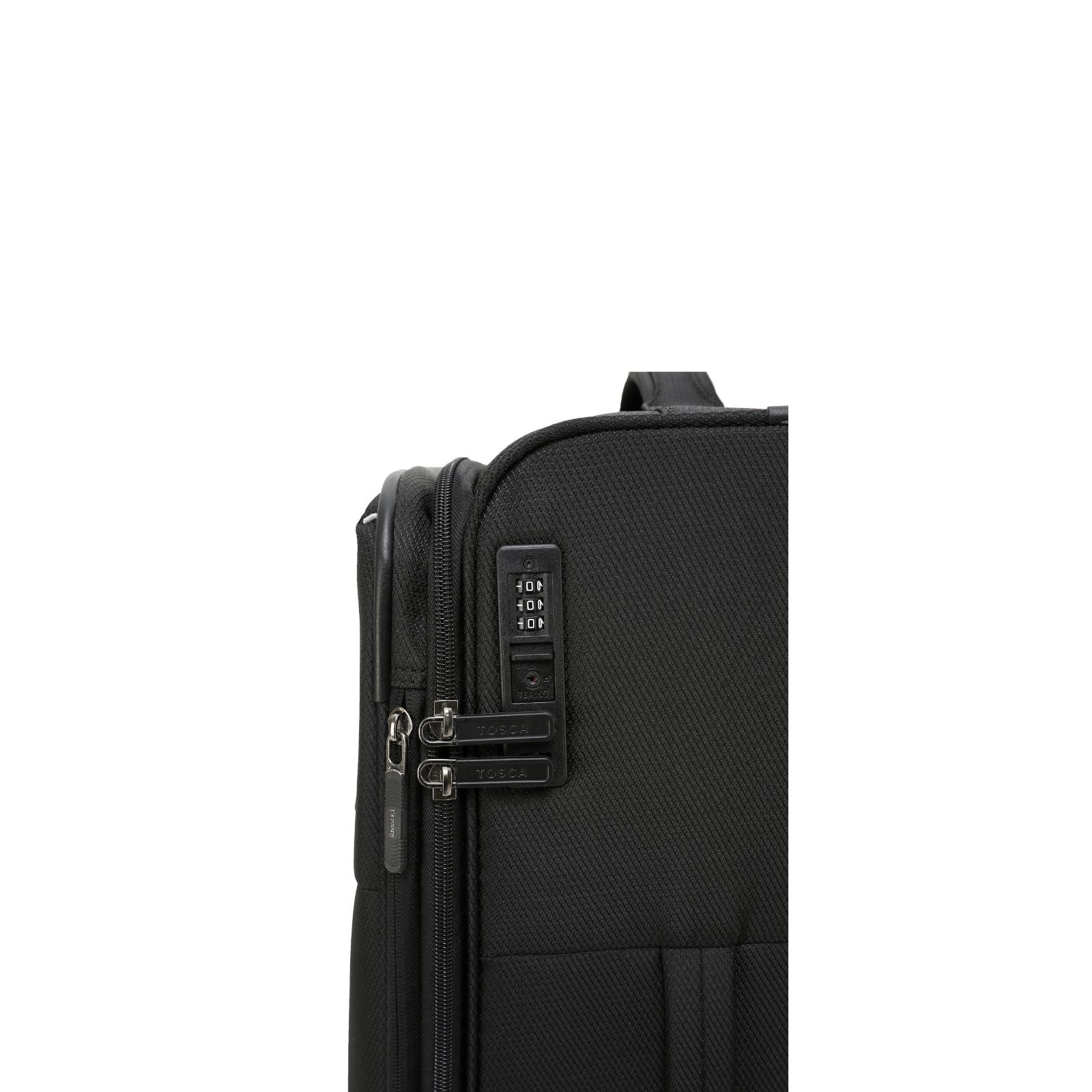 Tosca So Lite Expandable Softside Large Spinner Suitcase - 79cm - Black