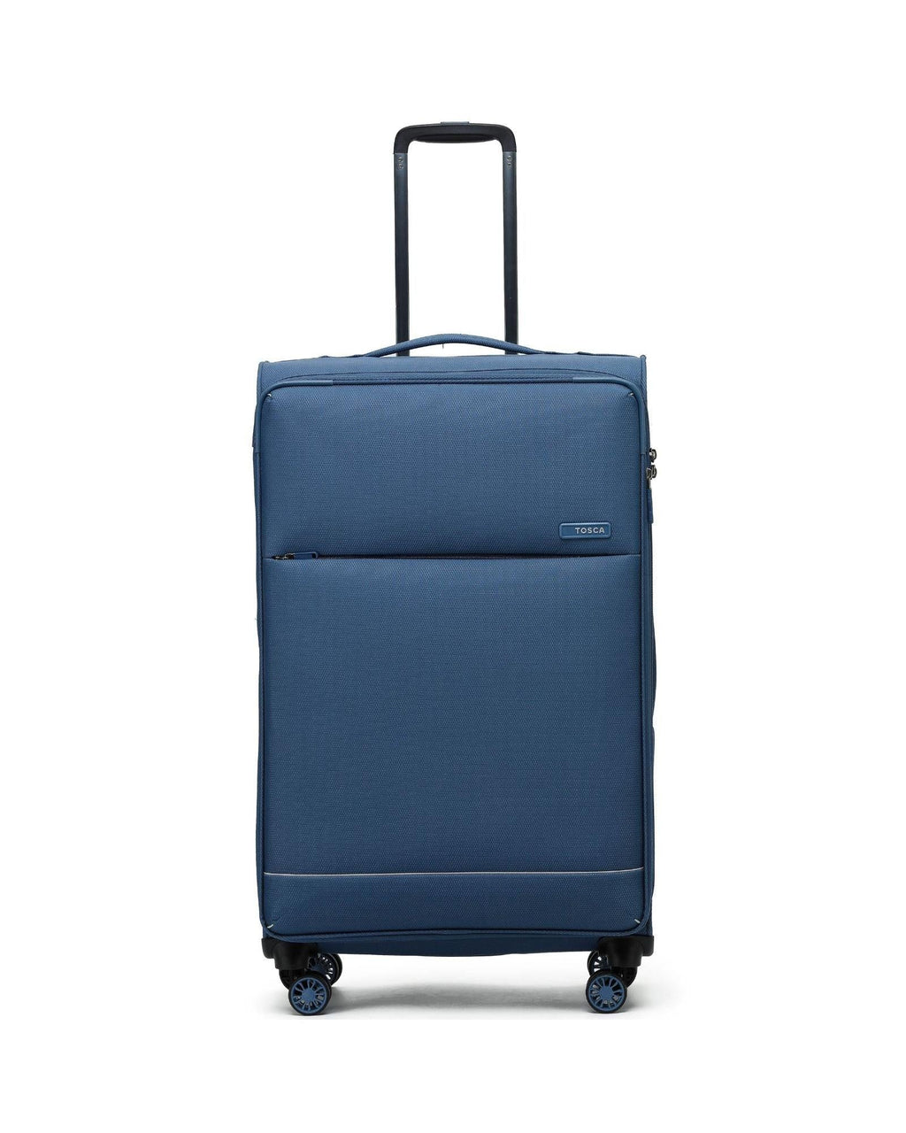 Tosca So Lite Softside Spinner Luggage Set - Blue Front Image 2