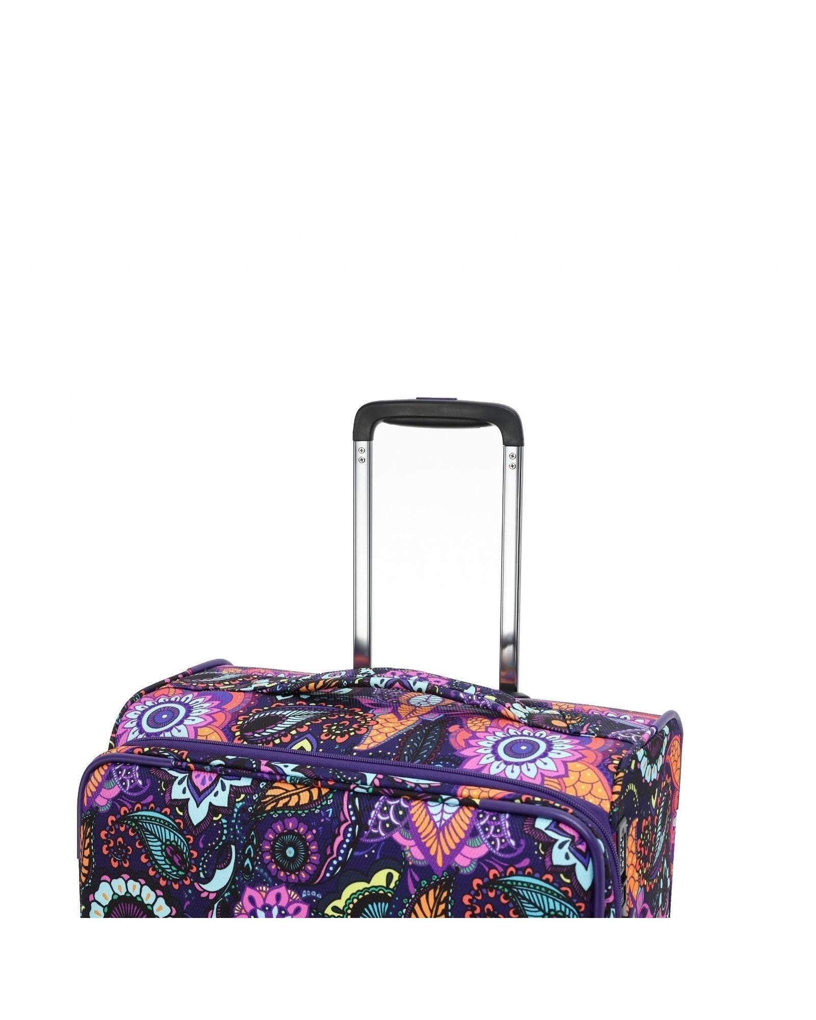 Tosca So Lite Softside Spinner Luggage Set - Paisley Image 8
