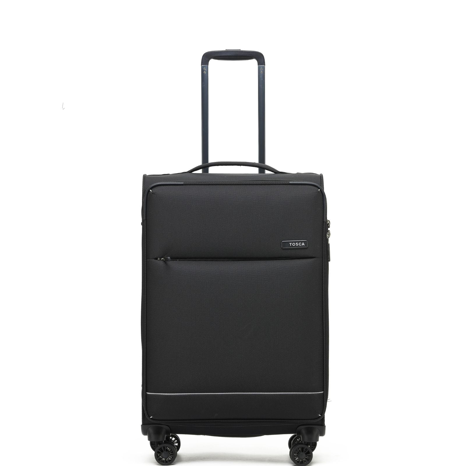 Tosca So Lite Expandable Softside Medium Spinner Suitcase - 67cm - Black