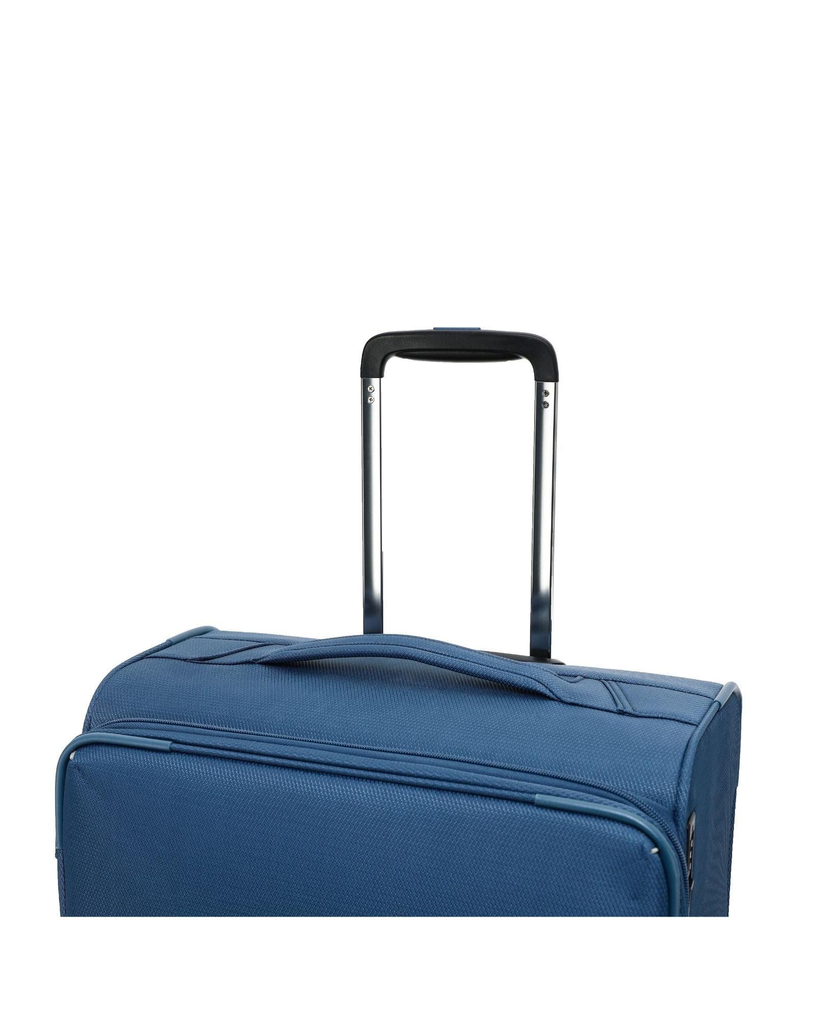 Tosca So Lite Expandable Softside Medium Spinner Suitcase - 67cm - Blue Image 6