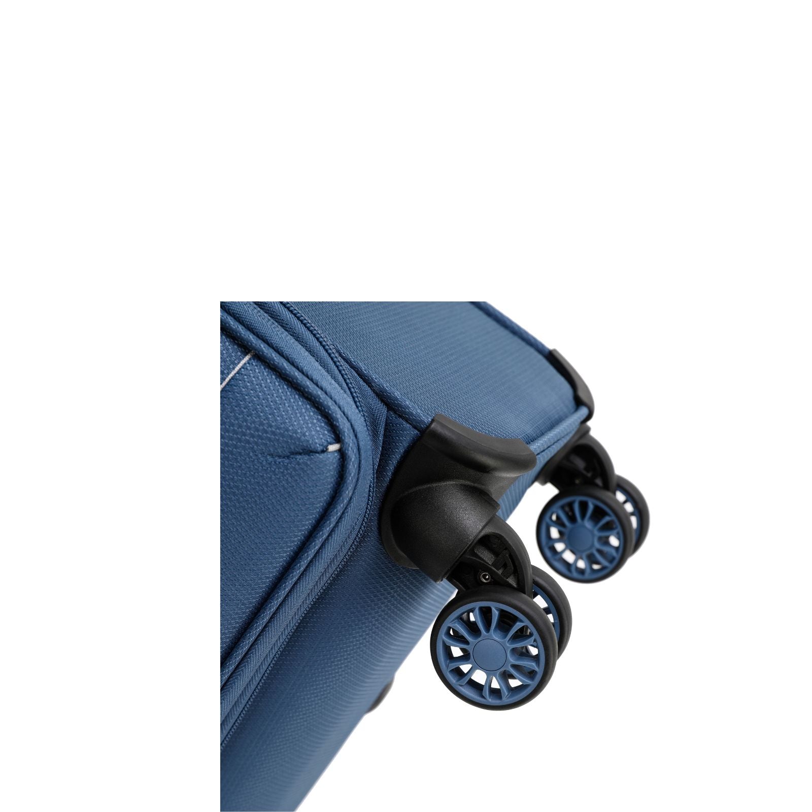 Tosca So Lite Expandable Softside Large Spinner Suitcase - 79cm - Blue