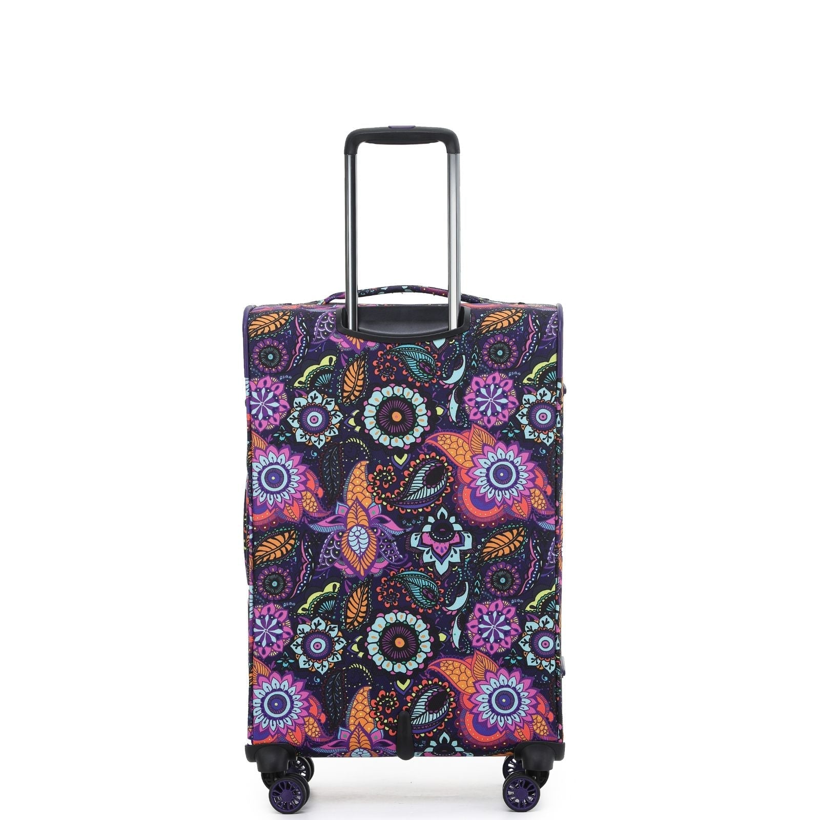 Tosca So Lite Expandable Softside Medium Spinner Suitcase - 67cm - Paisley