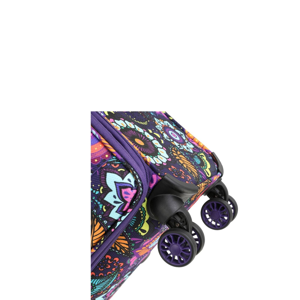 Tosca So Lite Expandable Softside Medium Spinner Suitcase - 67cm - Paisley