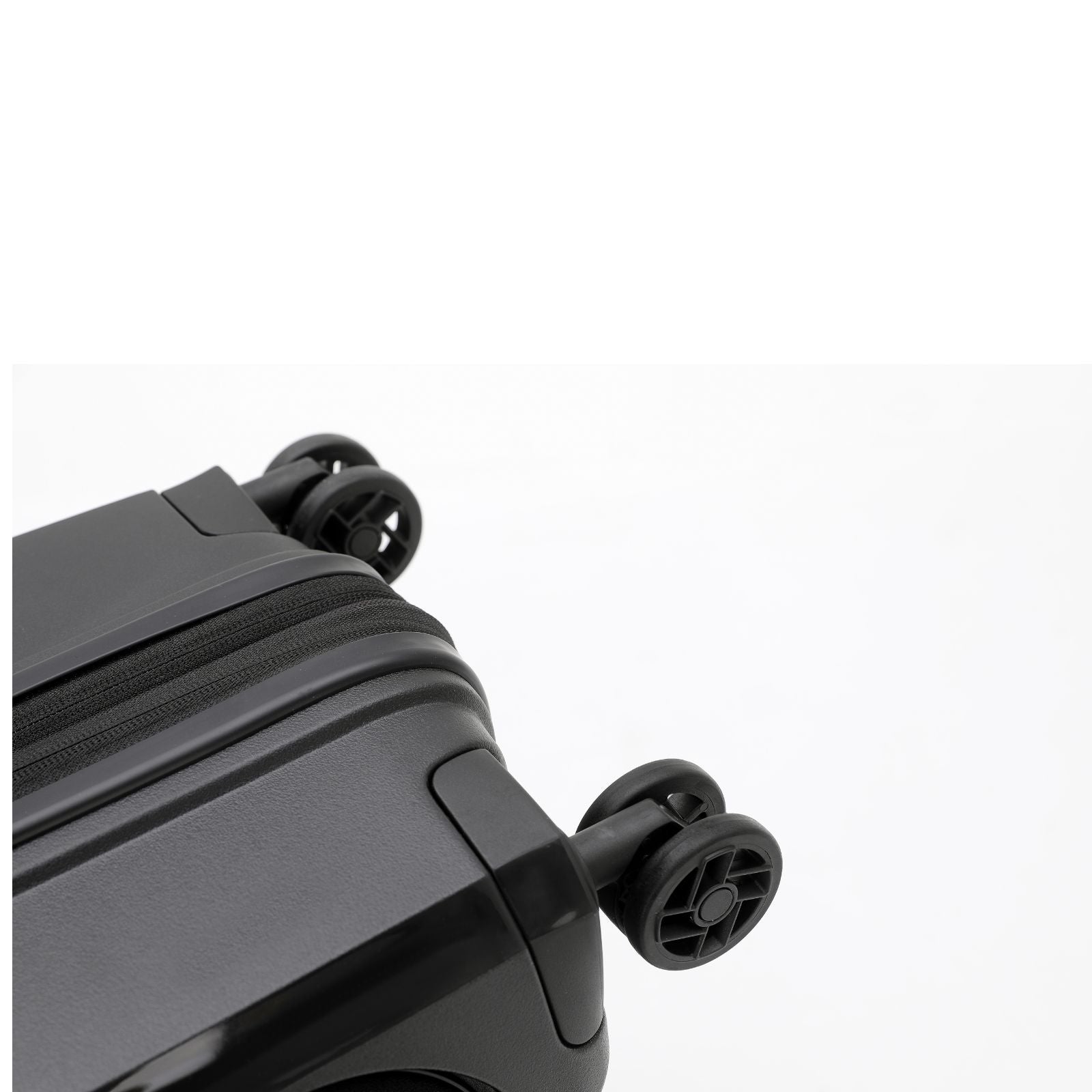 Tosca Space-X Expandable Hardside Carry-On Spinner Suitcase - 55cm - Black