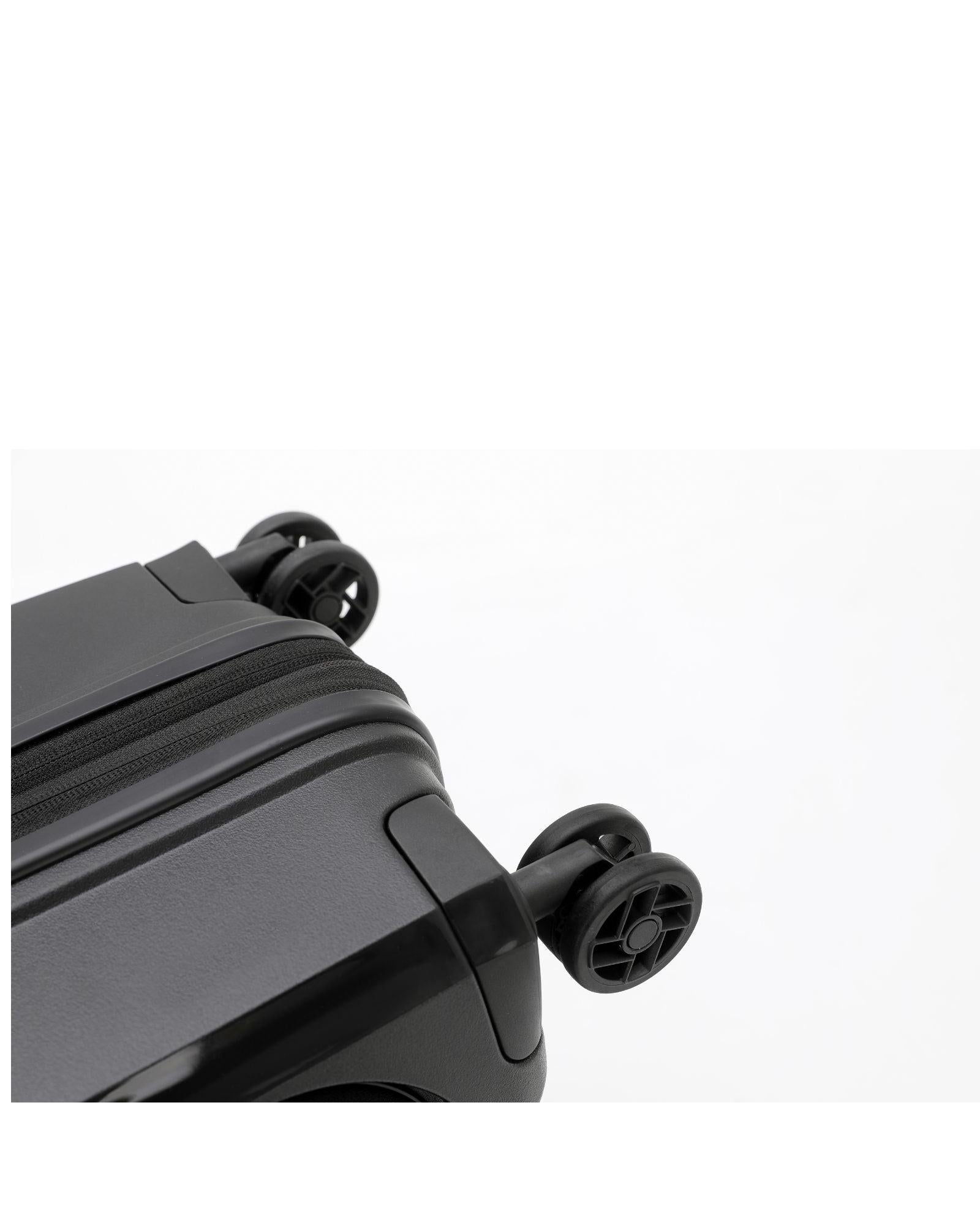 Tosca Space-X Expandable Hardside Medium Spinner Suitcase - 66cm - Black Image 5