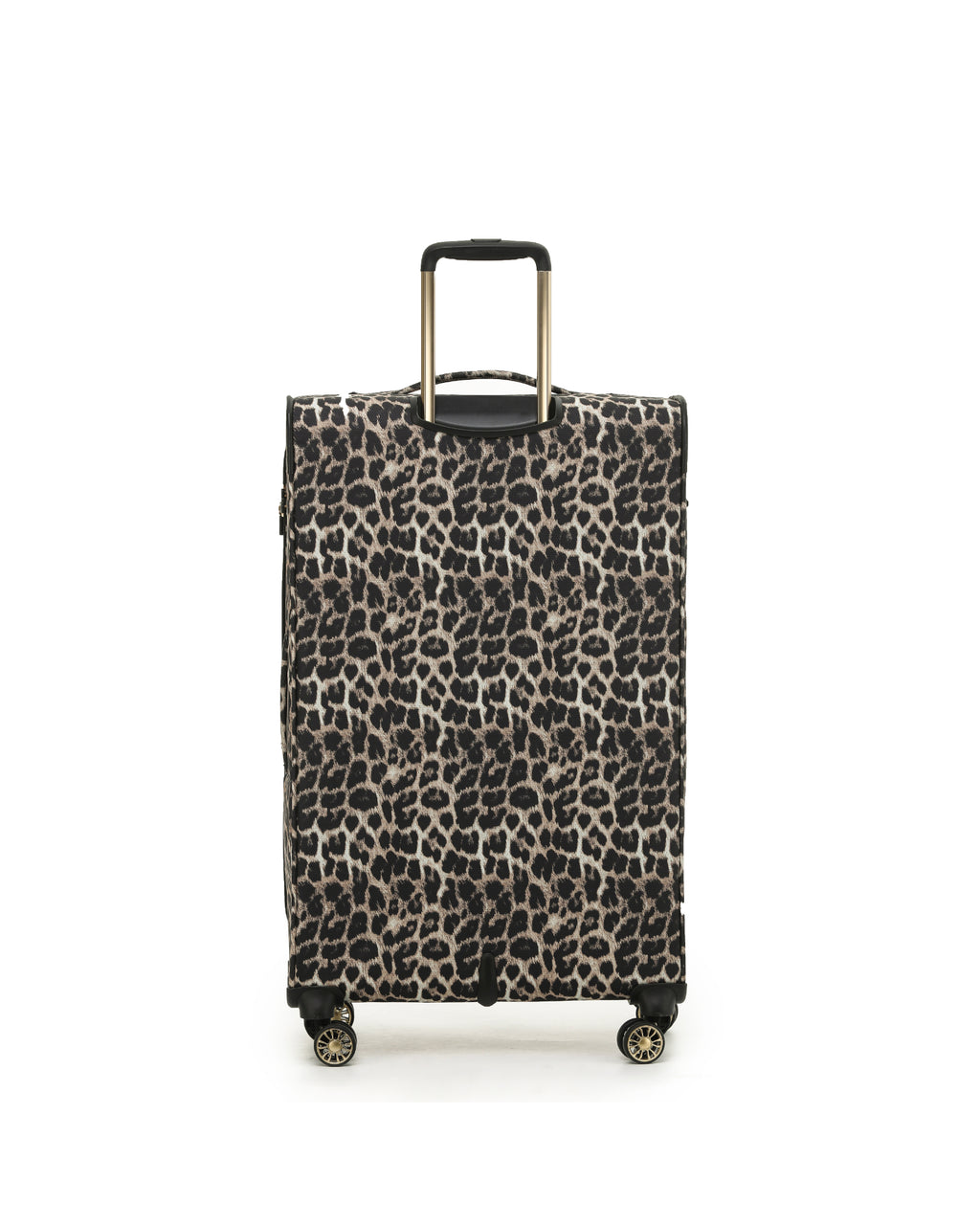 Tosca So Lite Expandable Softside Large Spinner Suitcase - 79cm - Leopard