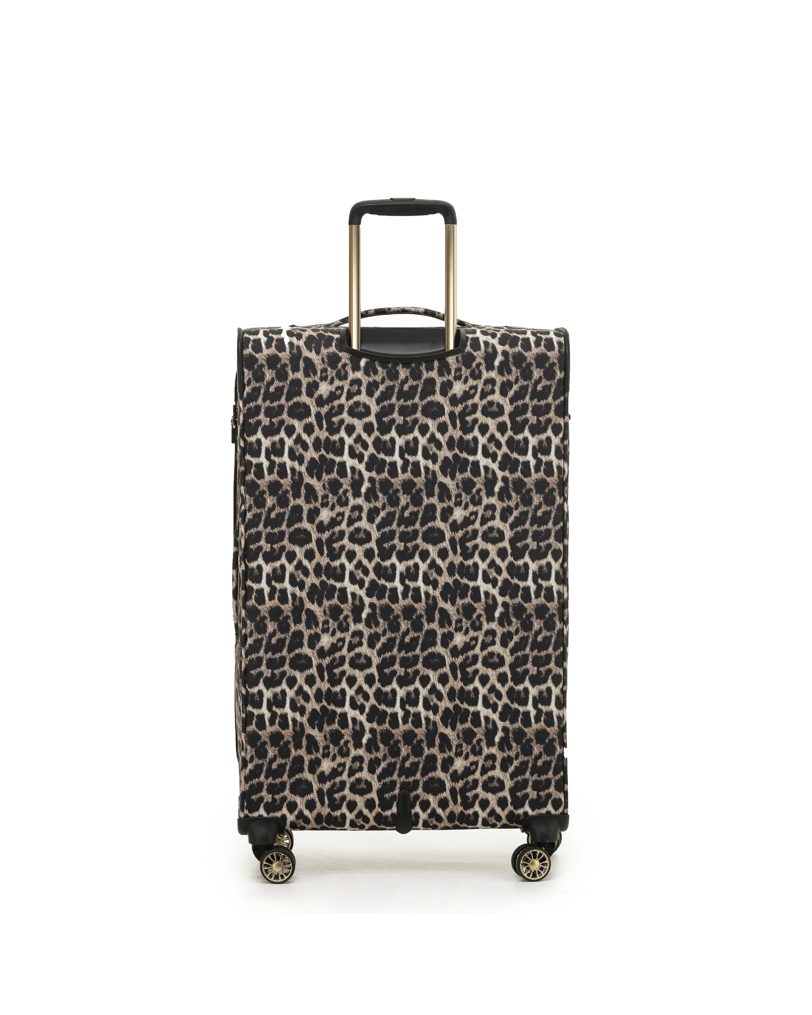 Tosca So Lite Expandable Softside Large Spinner Suitcase - 79cm - Leopard