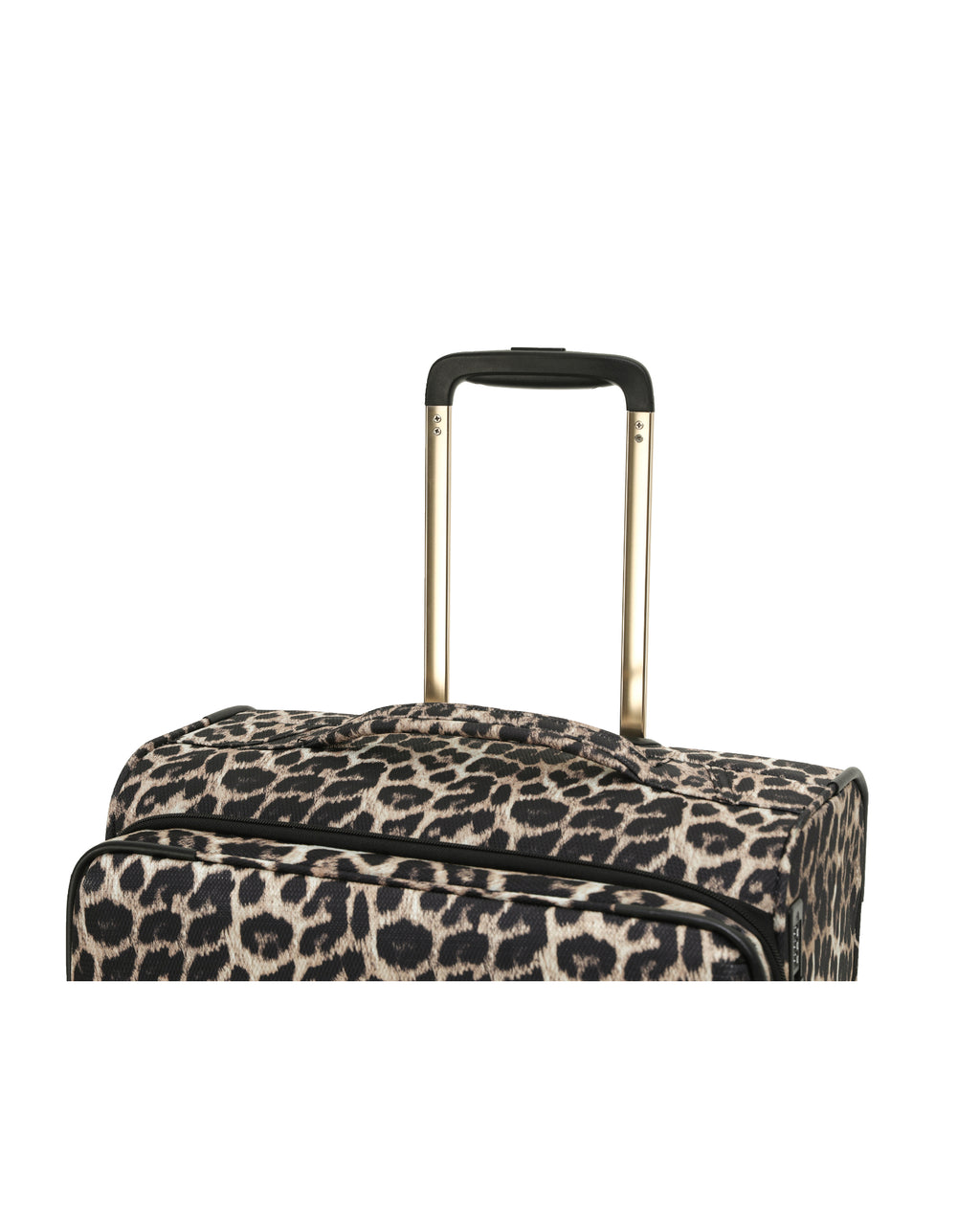 Tosca So Lite Expandable Softside Medium Spinner Suitcase - 67cm - Leopard