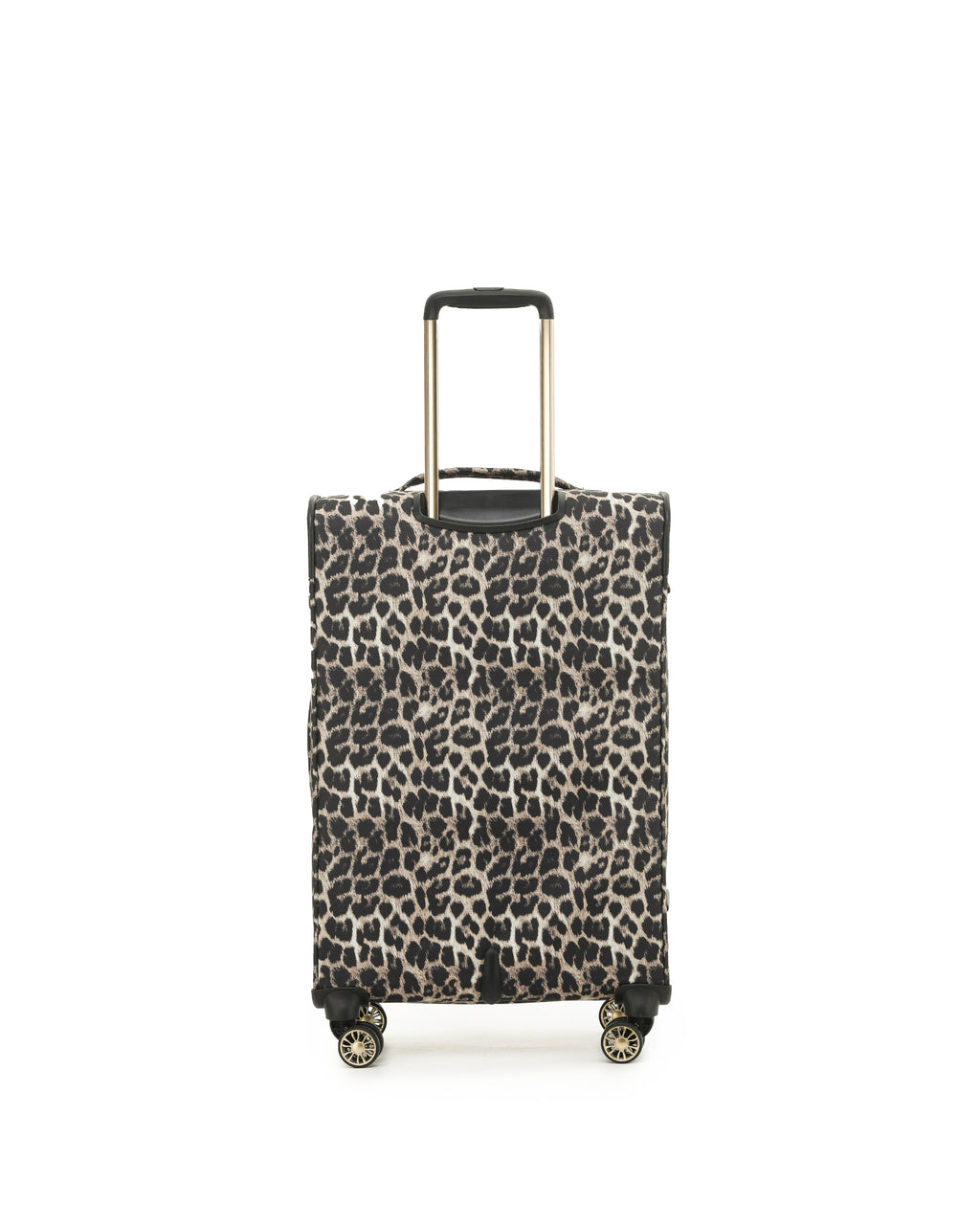 Tosca So Lite Expandable Softside Medium Spinner Suitcase - 67cm - Leopard