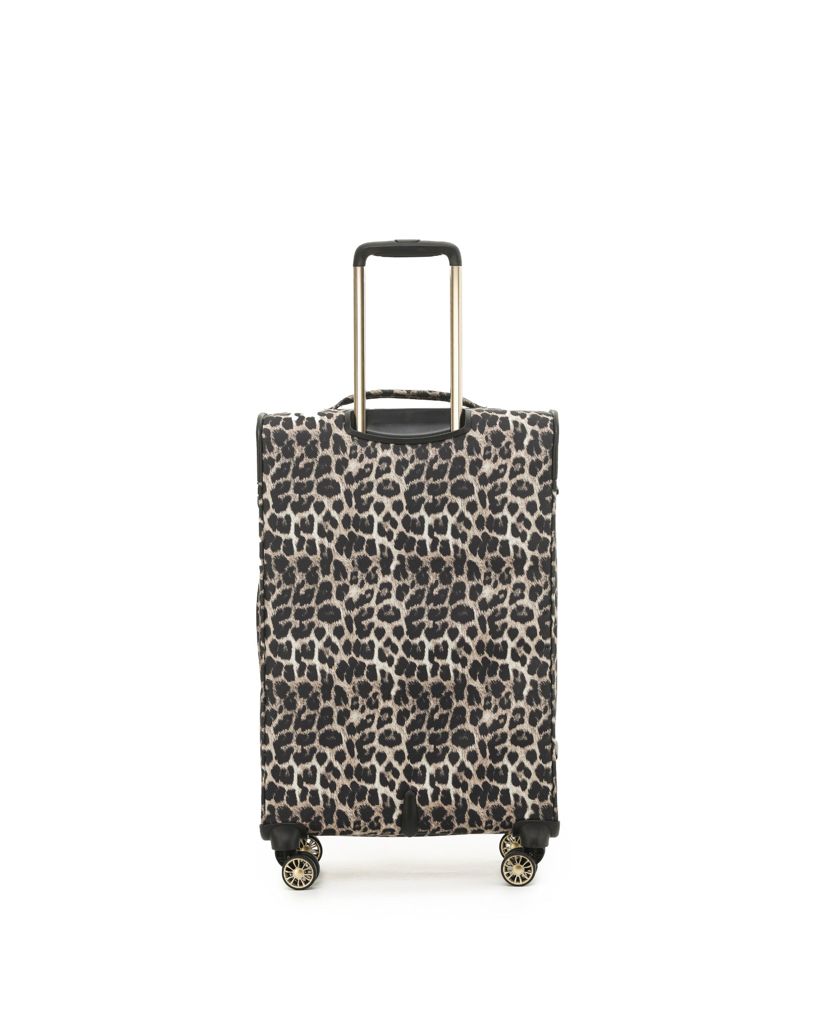 Tosca So Lite Expandable Softside Medium Spinner Suitcase - 67cm - Leopard