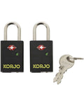 Korjo TSA Keyed Lock with Indicator - 2-Pack Image 1