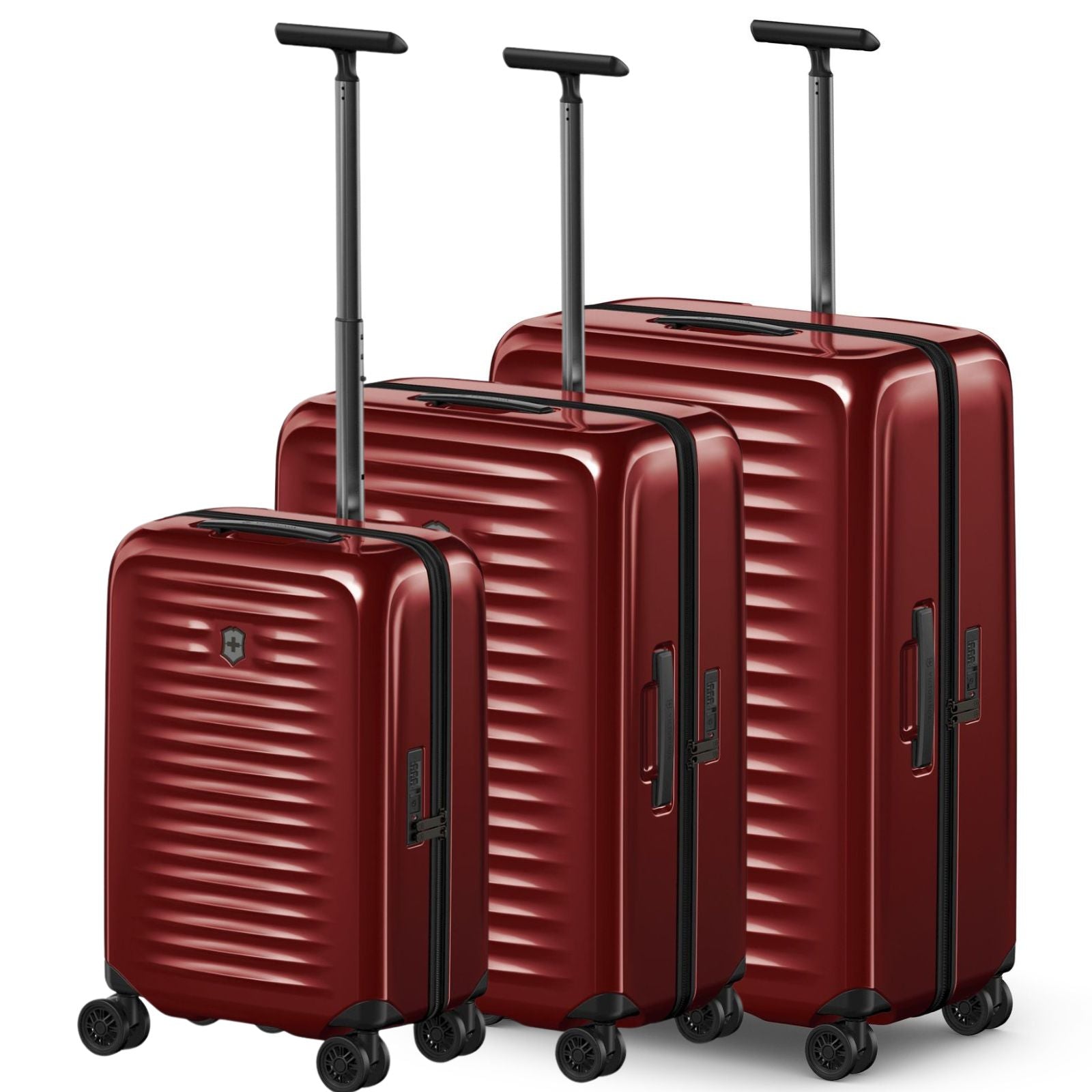 Victorinox Airox Hardside 3-Piece Spinner Luggage Set - Red