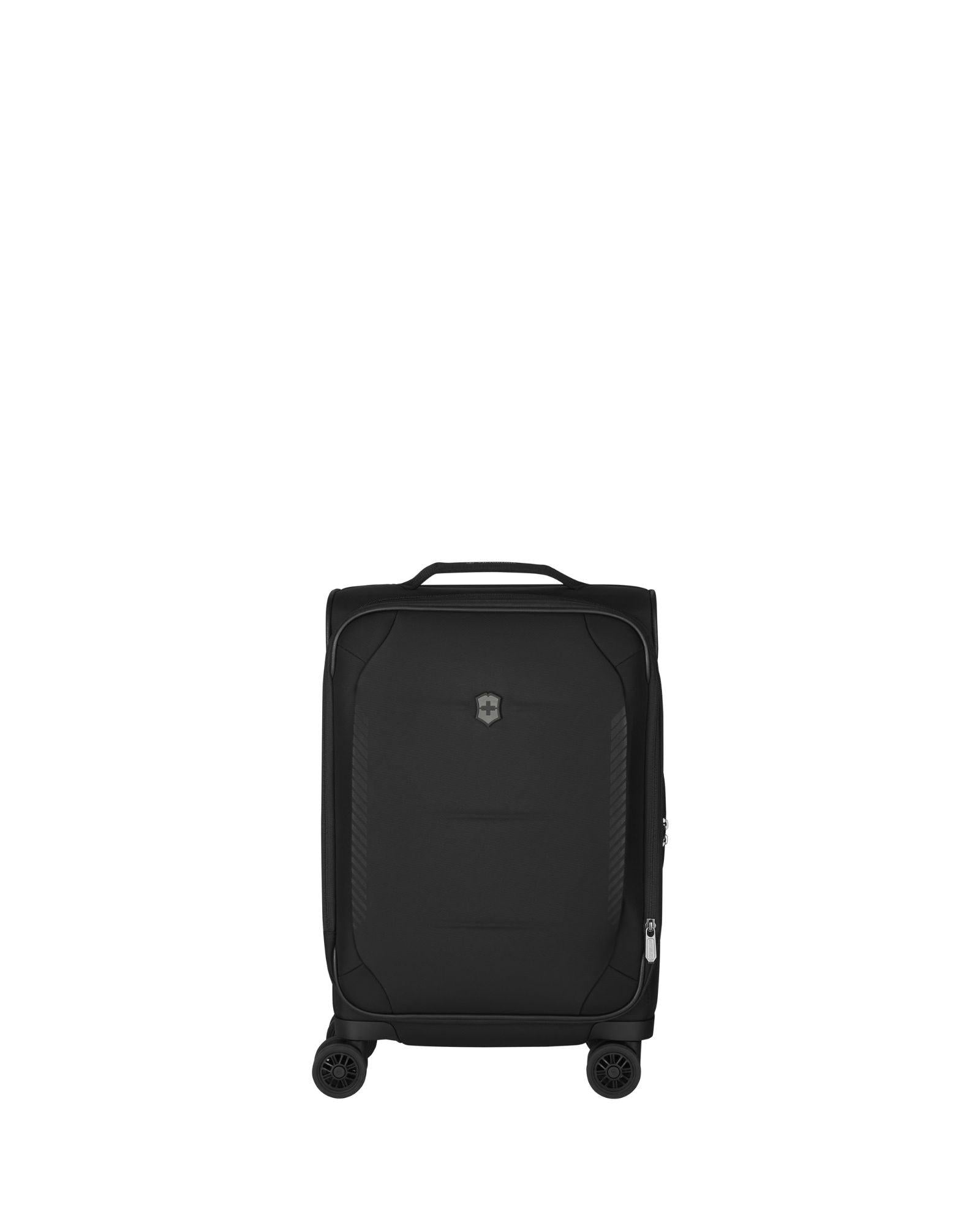 Victorinox Crosslight Softside Cabin 55cm Spinner Suitcase Black Front Image 2