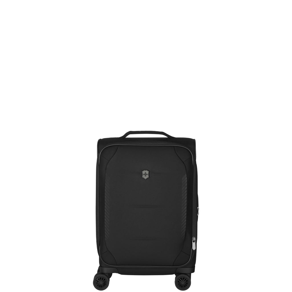 Victorinox Crosslight Softside Carry-On Spinner Suitcase - 55cm - Black