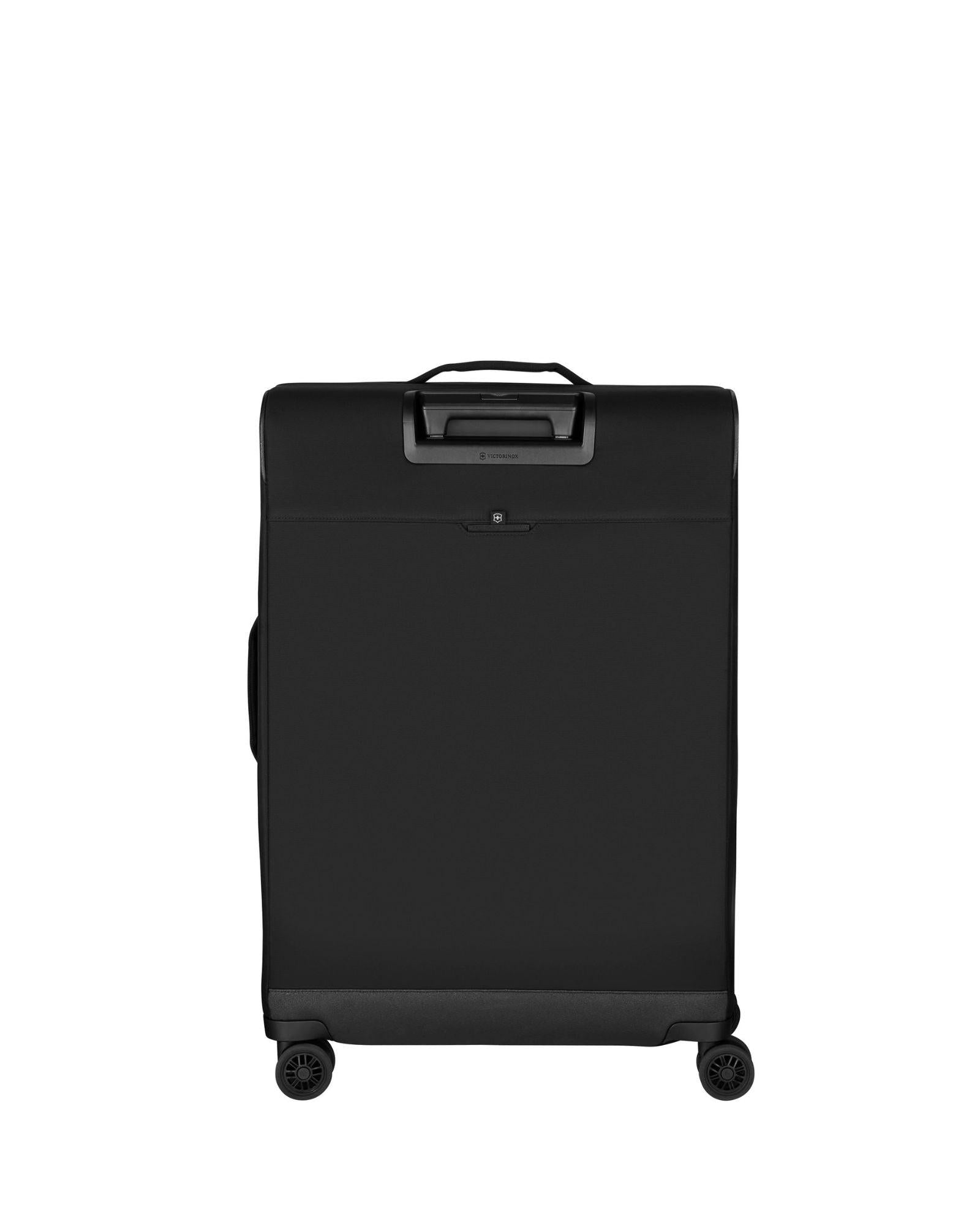 Victorinox Crosslight Softside Large 76cm Spinner Suitcase Black Back Image 3